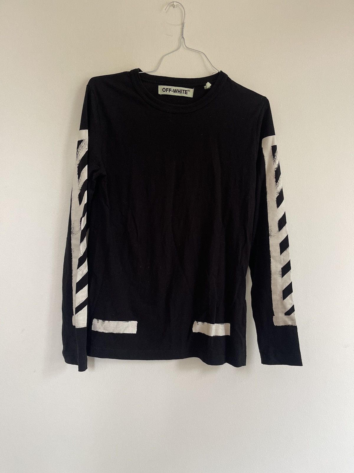 Off-White Off white brushed diagonal Long Sleeve Size US S / EU 44-46 / 1 - 3 Thumbnail