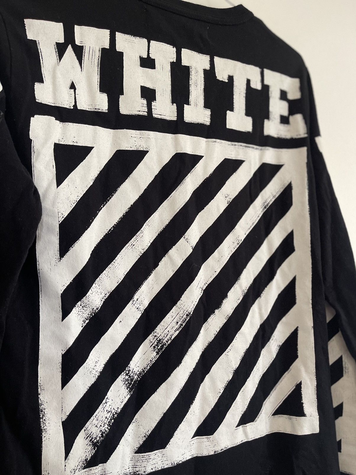 Off-White Off white brushed diagonal Long Sleeve Size US S / EU 44-46 / 1 - 7 Thumbnail