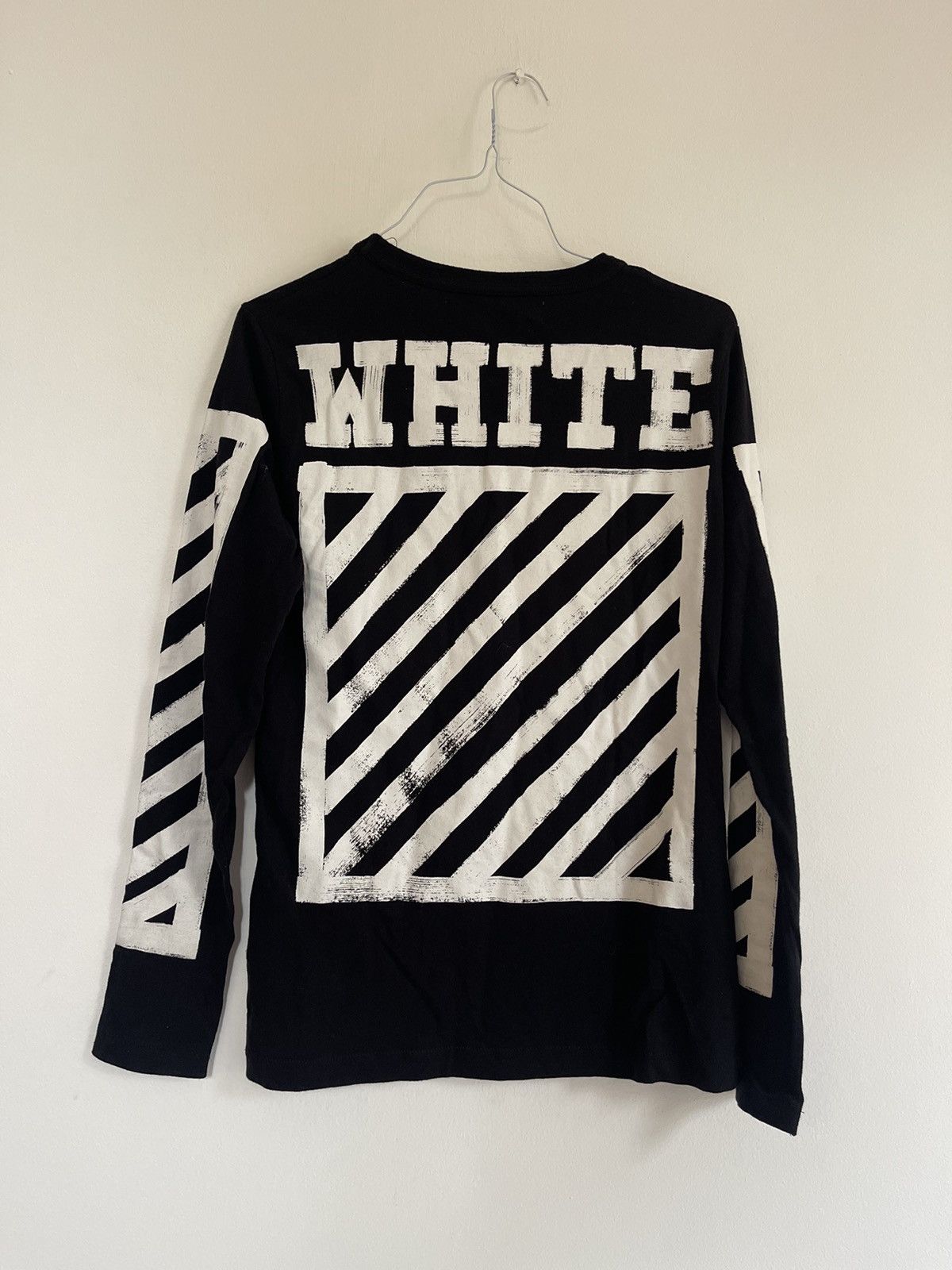 Off-White Off white brushed diagonal Long Sleeve Size US S / EU 44-46 / 1 - 4 Thumbnail