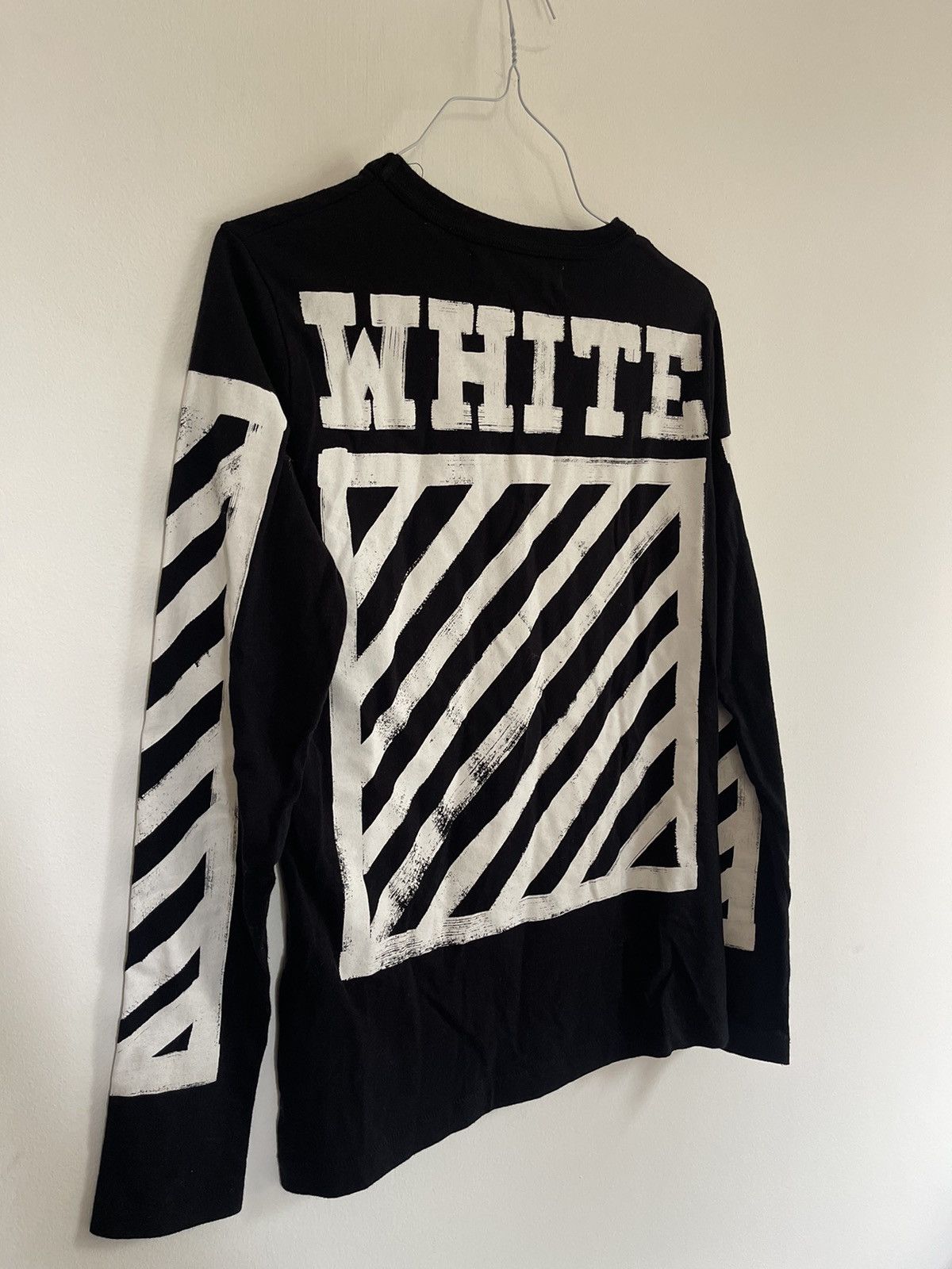 Off-White Off white brushed diagonal Long Sleeve Size US S / EU 44-46 / 1 - 6 Thumbnail
