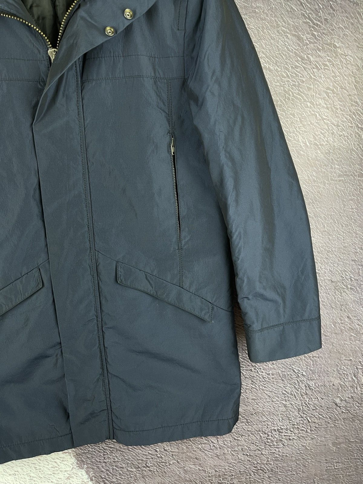 Tiger of Sweden Tiger of Sweden tron ql nylon shimmer parka style jacket Size US M / EU 48-50 / 2 - 7 Thumbnail