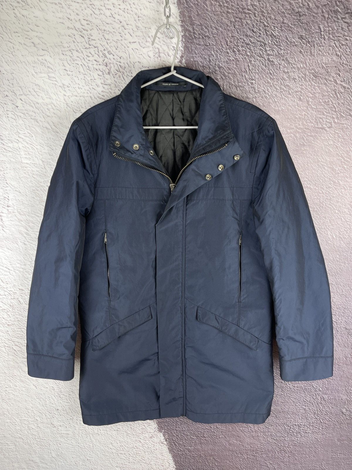 Tiger of Sweden Tiger of Sweden tron ql nylon shimmer parka style jacket Size US M / EU 48-50 / 2 - 1 Thumbnail