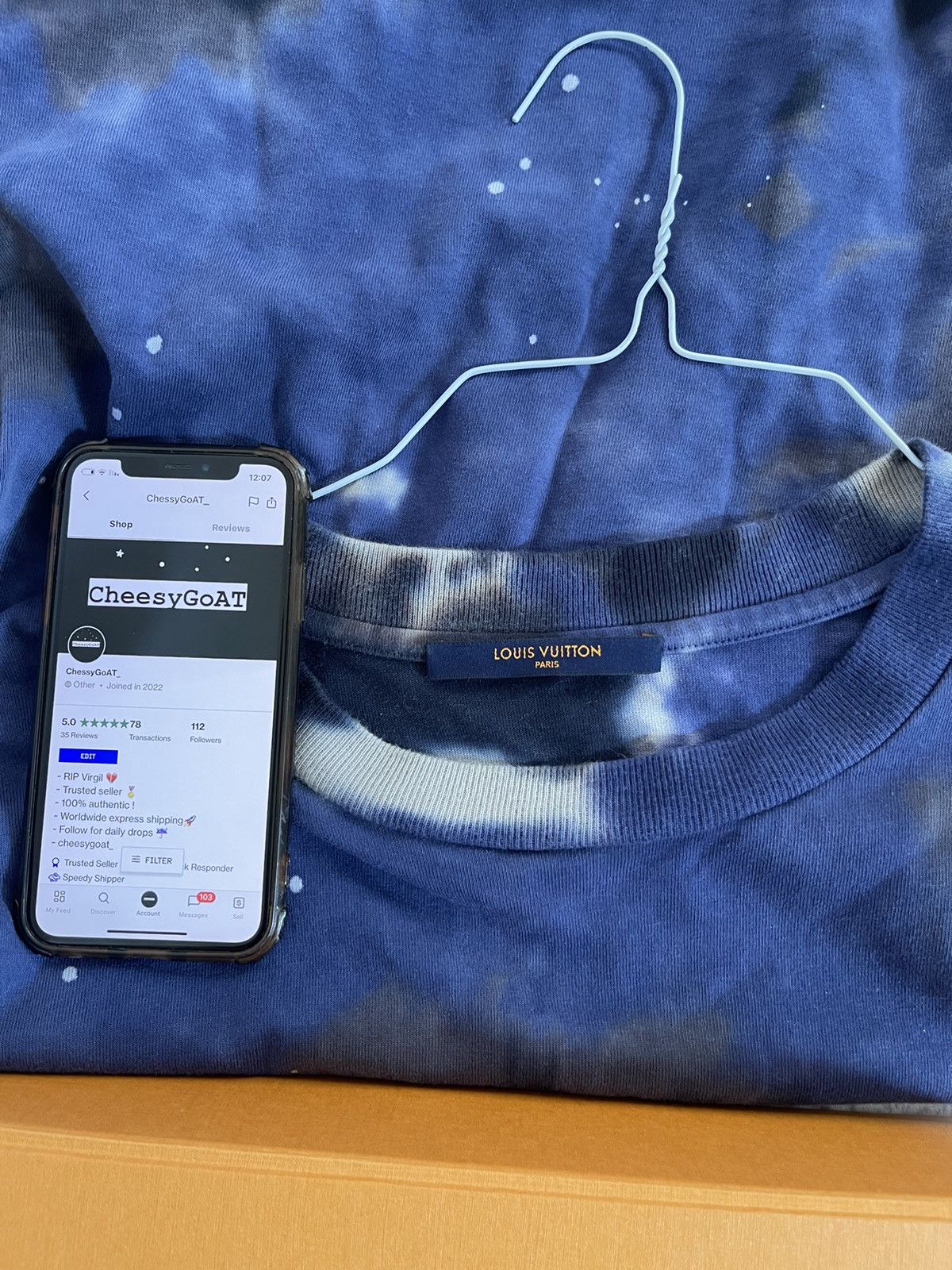 Louis Vuitton Louis Vuitton Tie-Dye Camo Tee Size US S / EU 44-46 / 1 - 13 Thumbnail