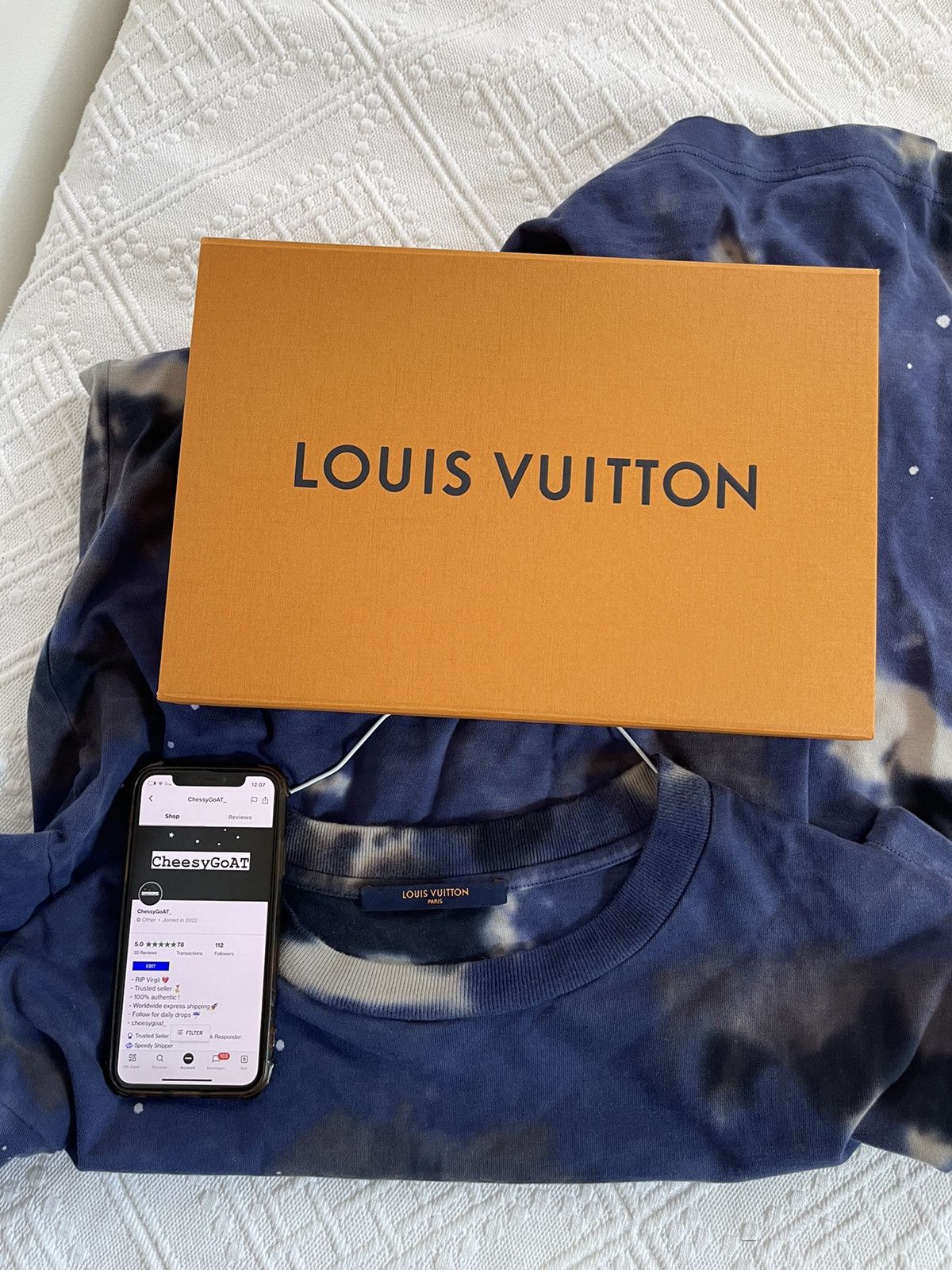 Louis Vuitton Louis Vuitton Tie-Dye Camo Tee Size US S / EU 44-46 / 1 - 14 Thumbnail