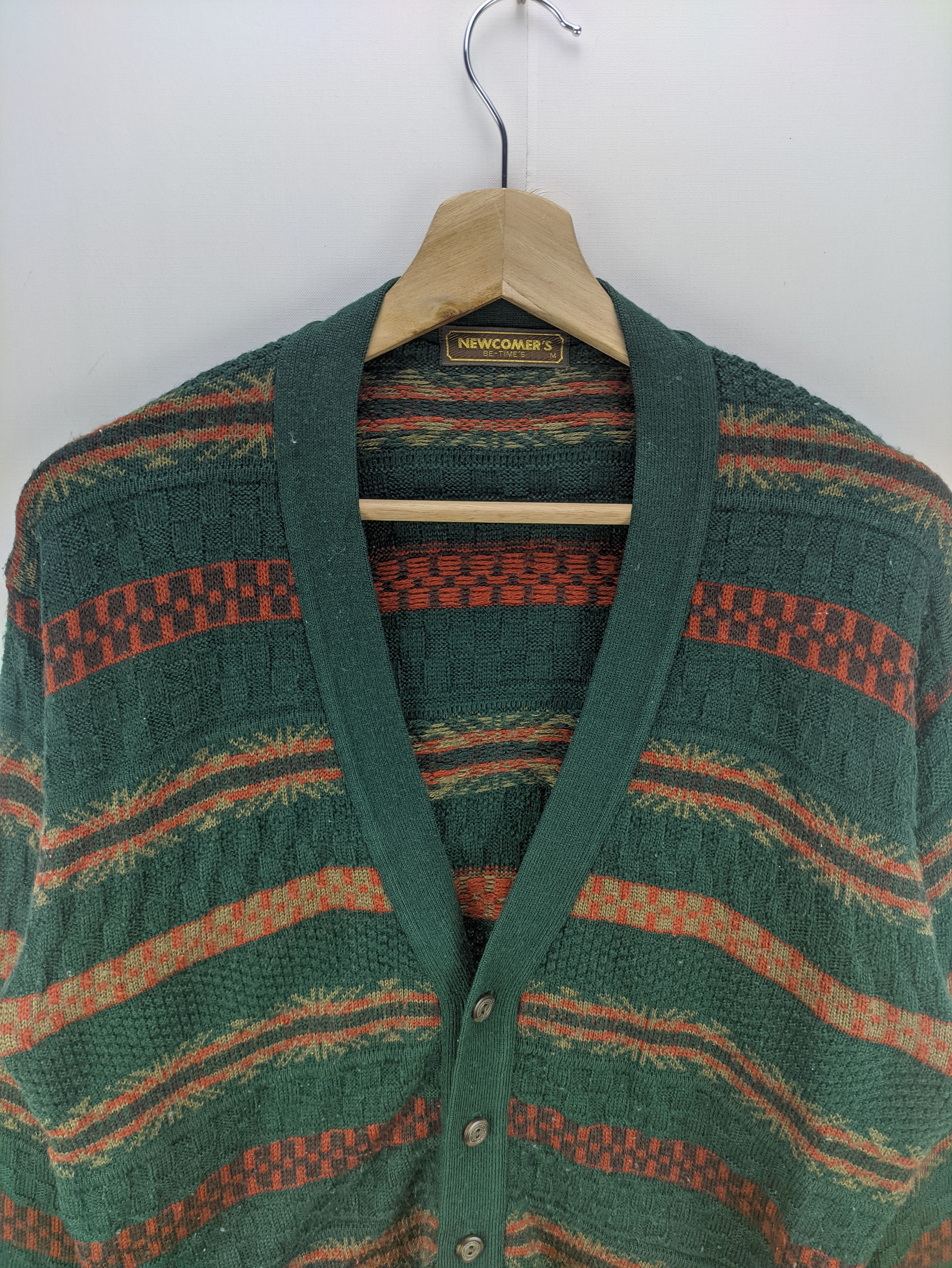 Japanese Brand Steals🔥Knit Cardigan Button Up by Newcomers Size US M / EU 48-50 / 2 - 7 Thumbnail