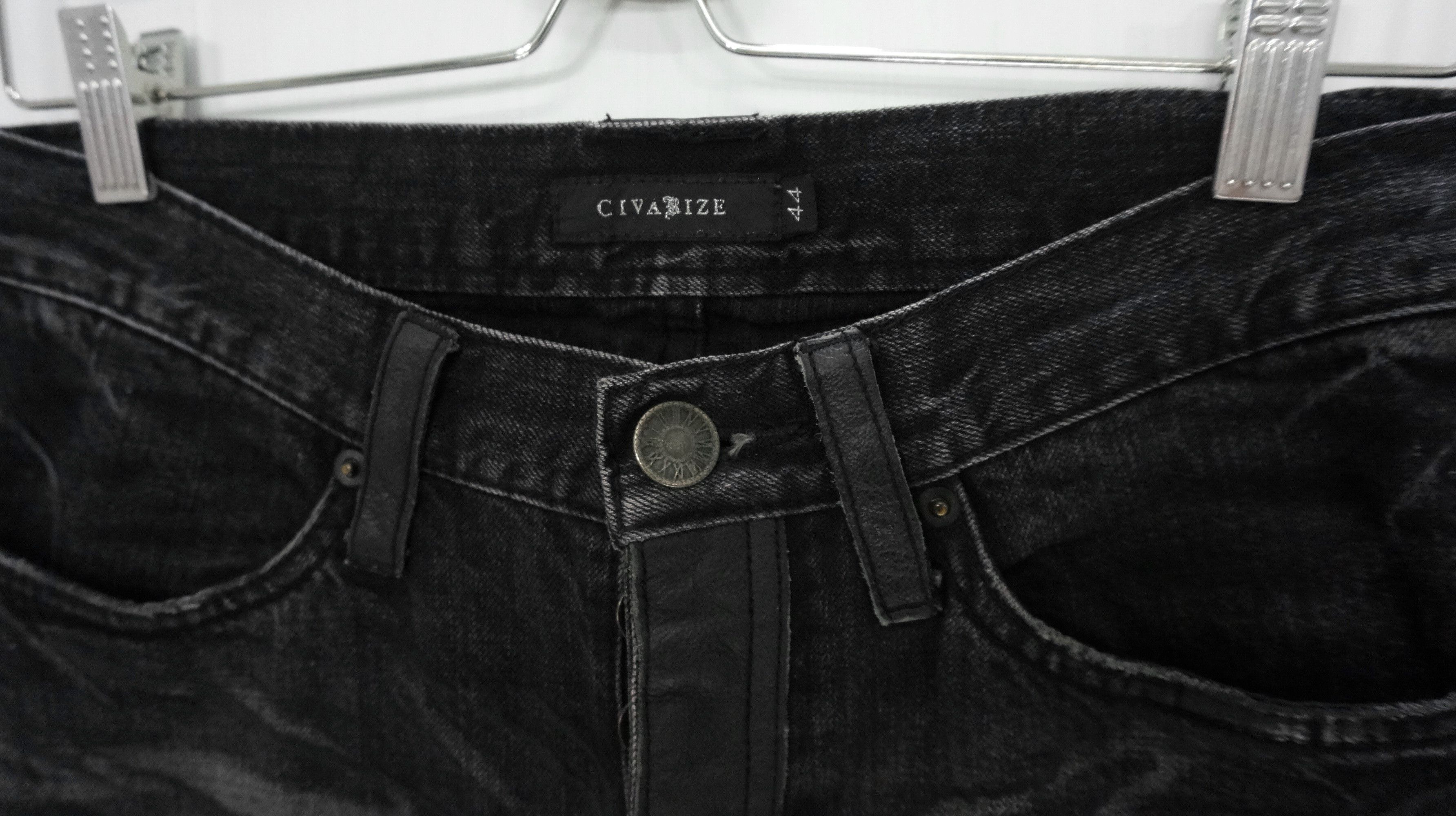 CIVARIZE × Japanese Brand VTG FLARE🔥 CIVARIZE Japan Distressed Tribal Claw Mark Jeans Size US 29 - 5 Thumbnail
