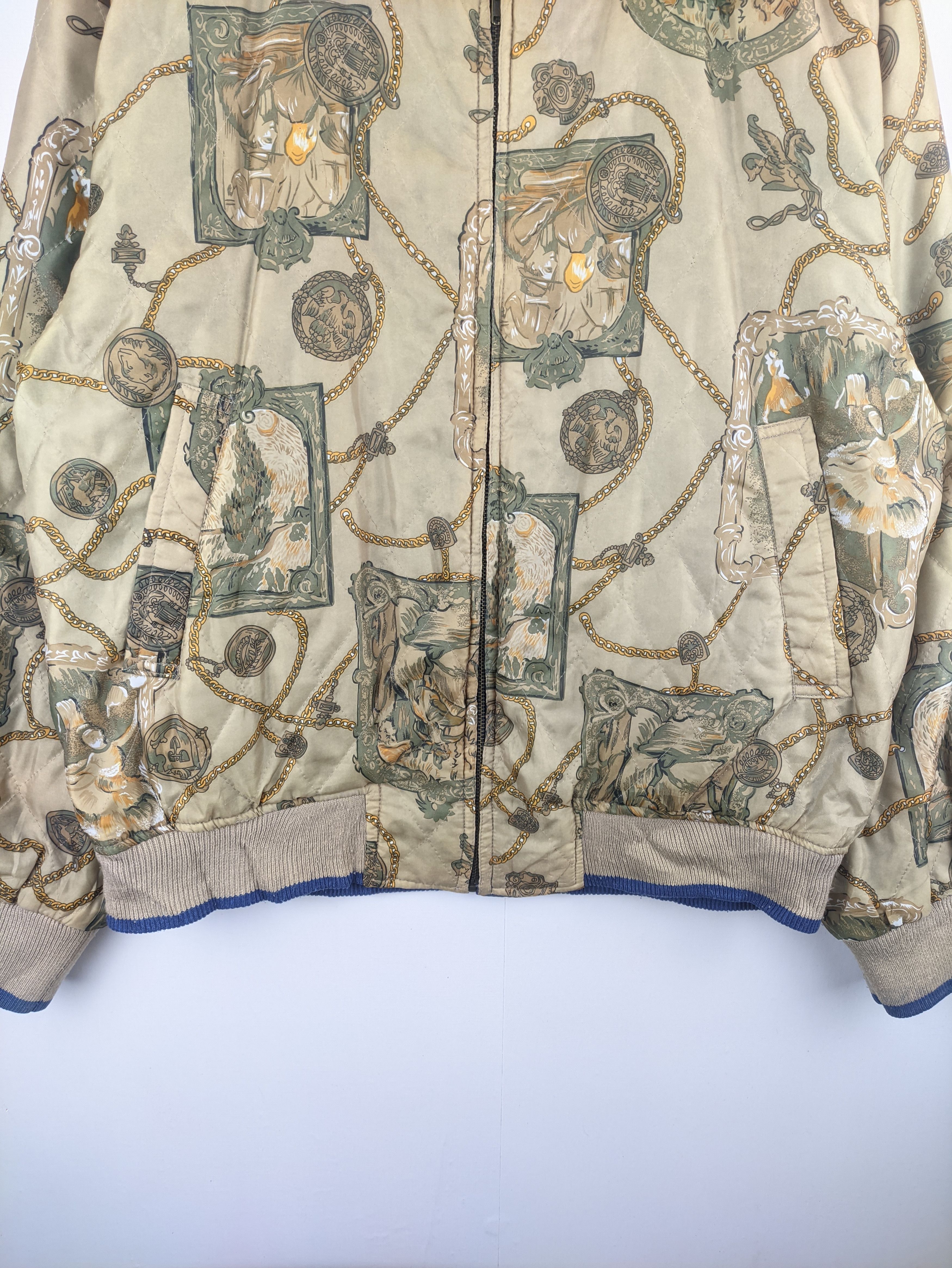Japanese Brand Steals🔥Vintage Jacket Reversible Celine Style by Patrizo Size US L / EU 52-54 / 3 - 7 Thumbnail
