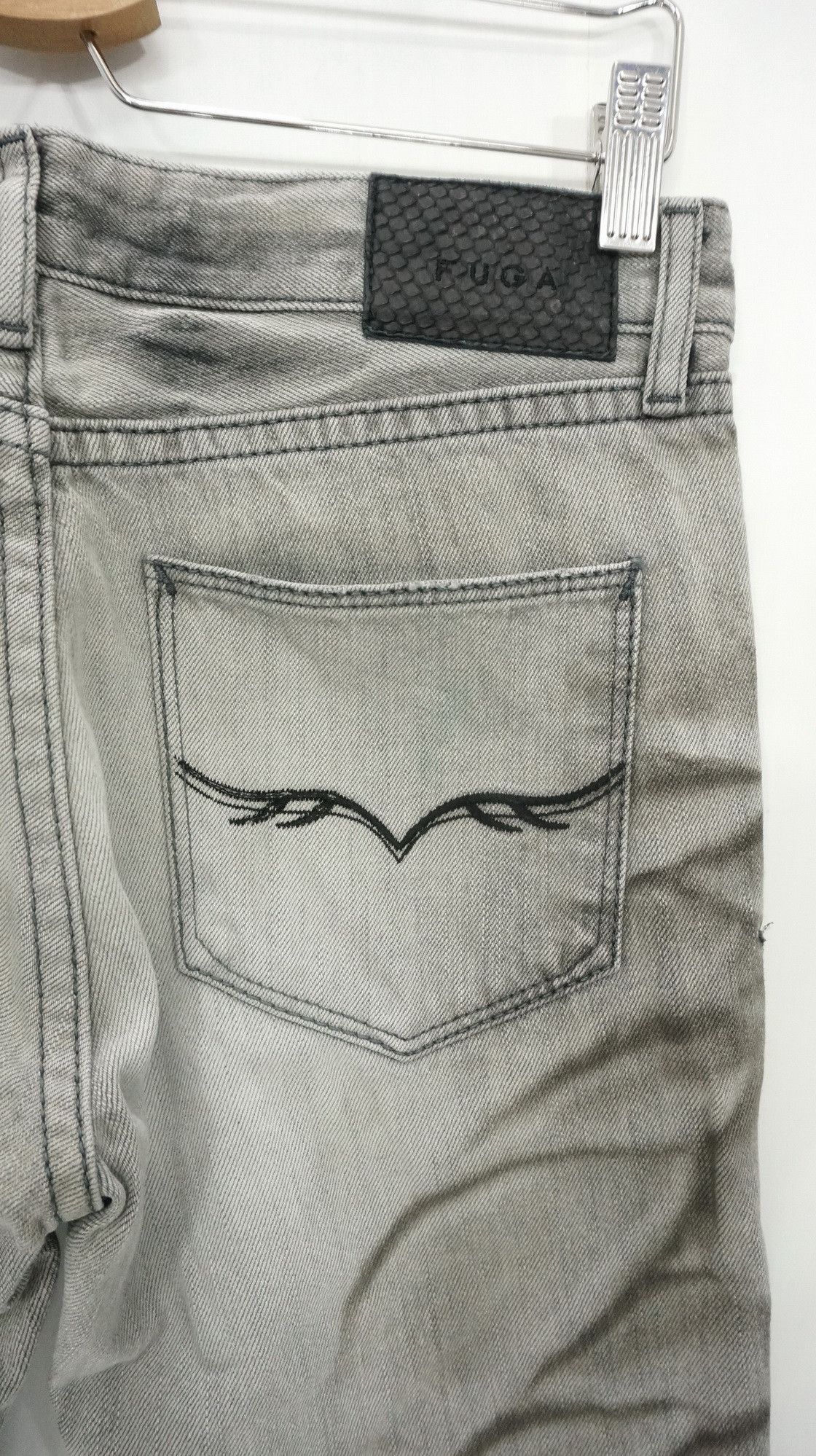 GOSTAR DE FUGA Vintage FUGA Smokey Distressed Lowrise Flared Denim Size US 29 - 9 Thumbnail