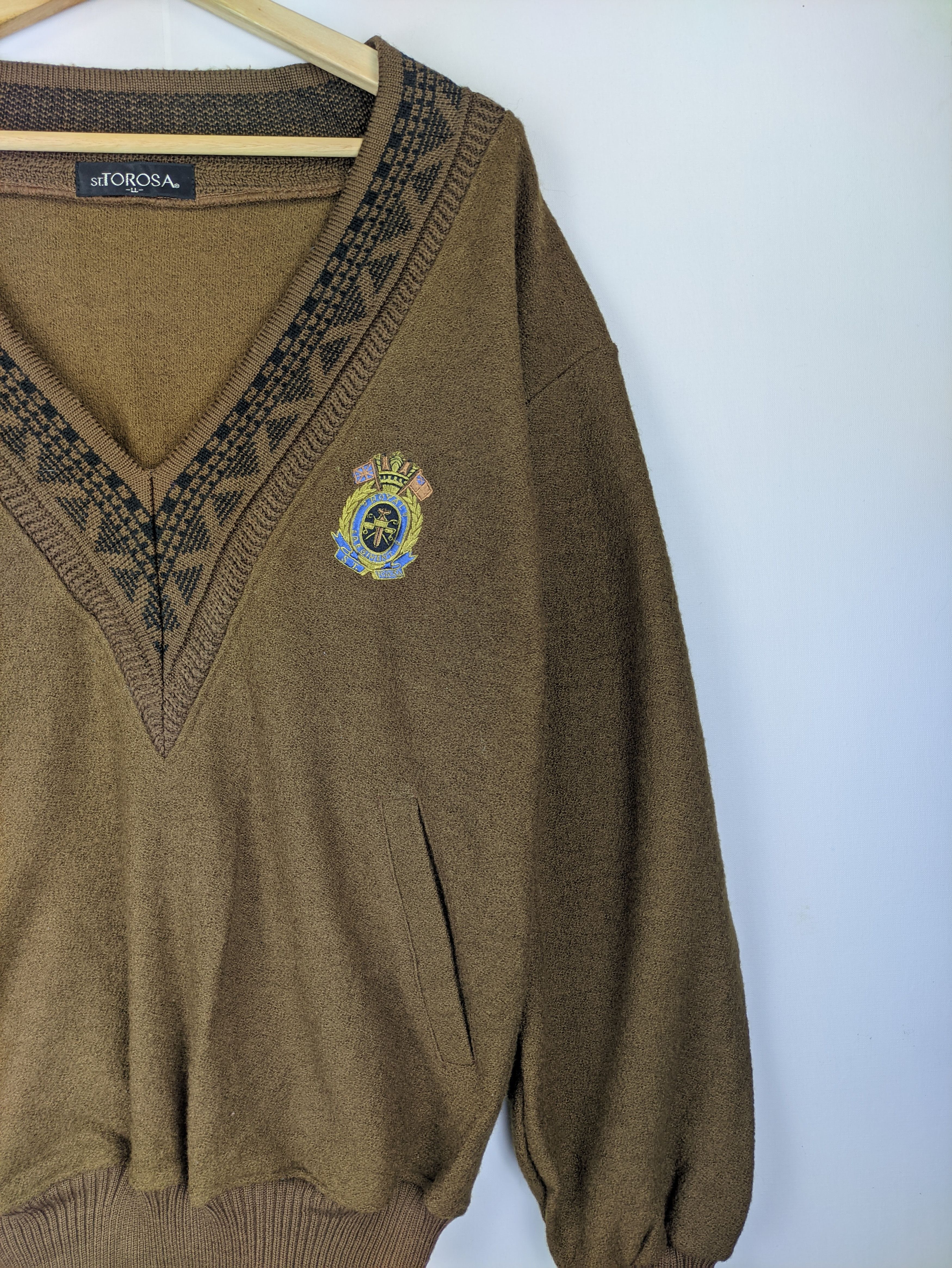 Japanese Brand Steals🔥Wool Cardigan Sweater by Royal Regiment St Torosa Size US L / EU 52-54 / 3 - 6 Thumbnail