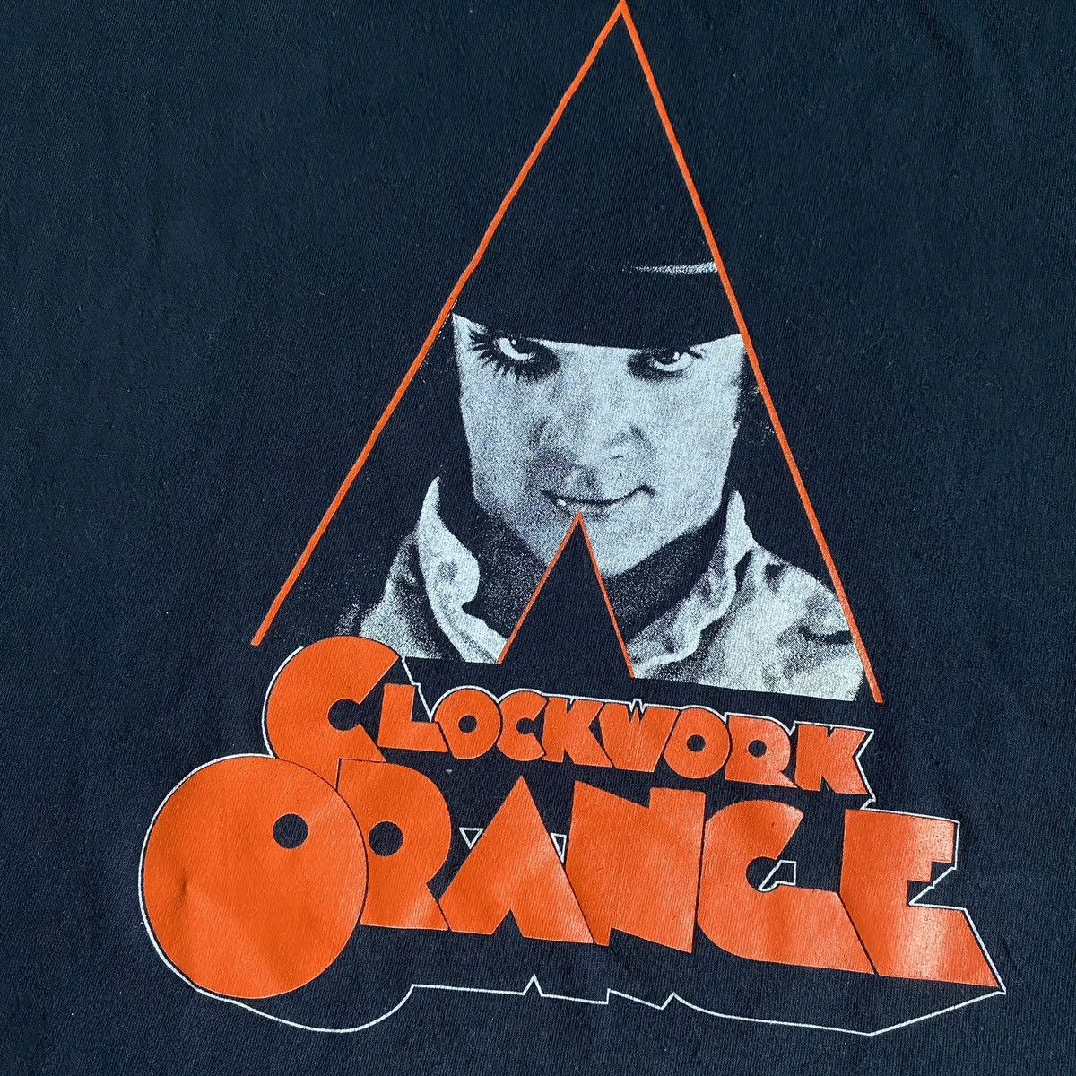 Vintage Vintage 1990s A Clockwork Orange Kubrick Movie Graphic Tee Size US XL / EU 56 / 4 - 3 Thumbnail