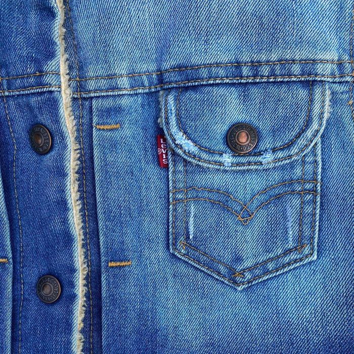 Levi's Amazing Levis Denim Jacket. Sherpa Lined Levis Denim Jacket