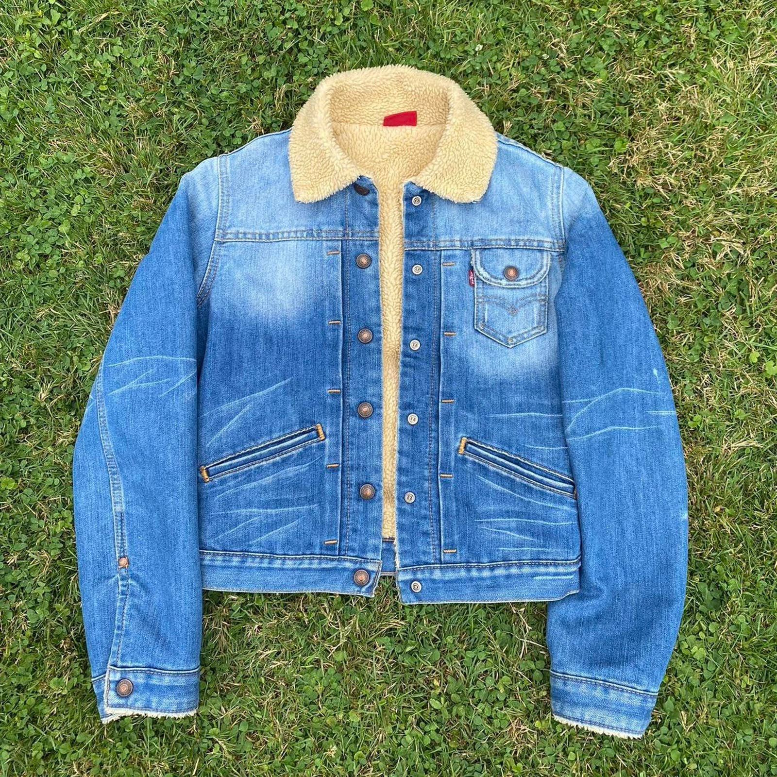 Levi's Amazing Levis Denim Jacket. Sherpa Lined Levis Denim Jacket