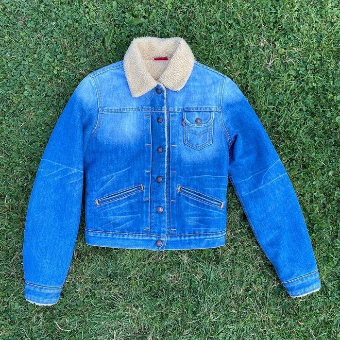 Levi's Amazing Levis Denim Jacket. Sherpa Lined Levis Denim Jacket
