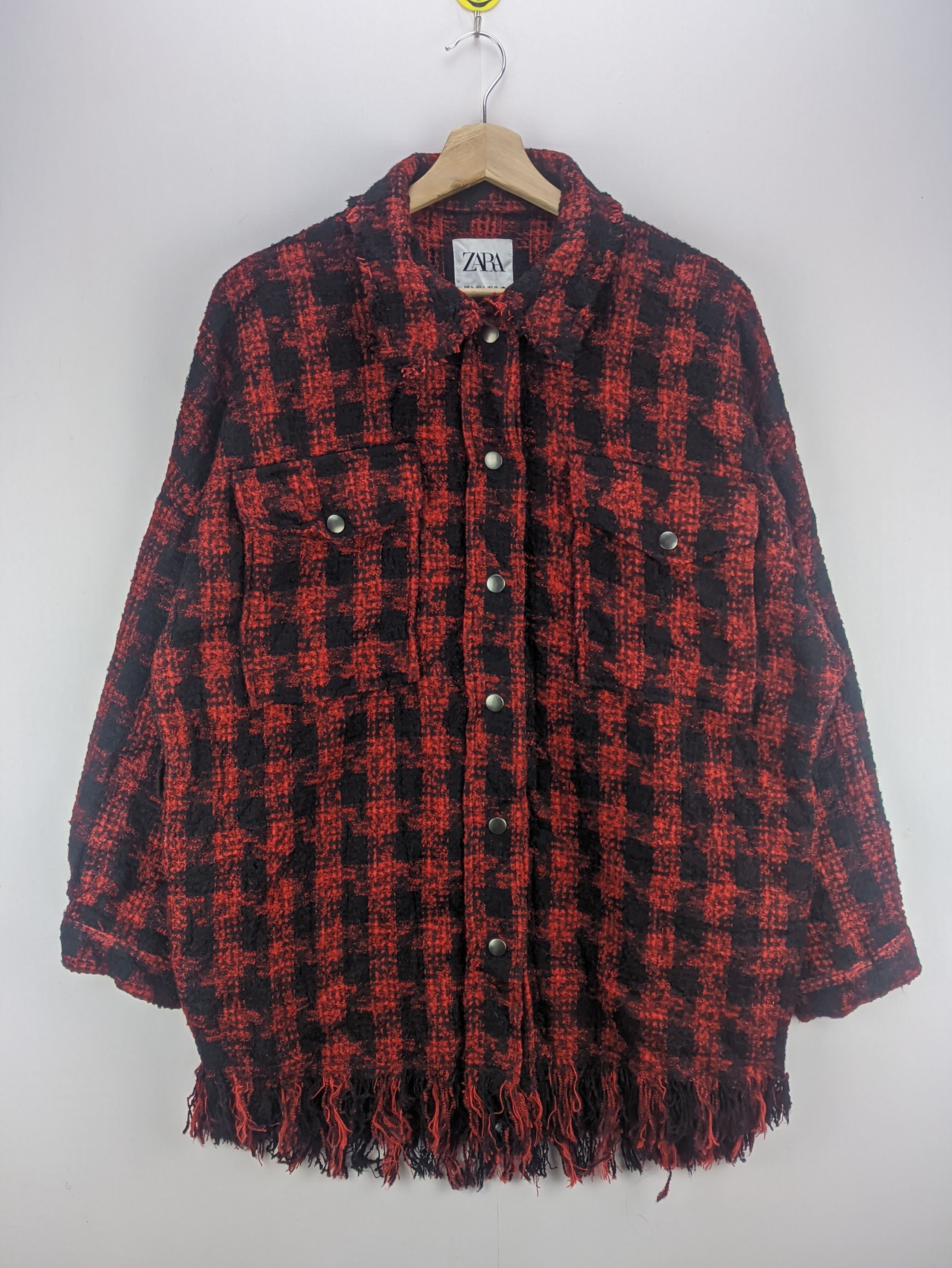 Flannel Steals🔥Vintage Flannel Distressed Style by Zara Size US L / EU 52-54 / 3 - 1 Thumbnail