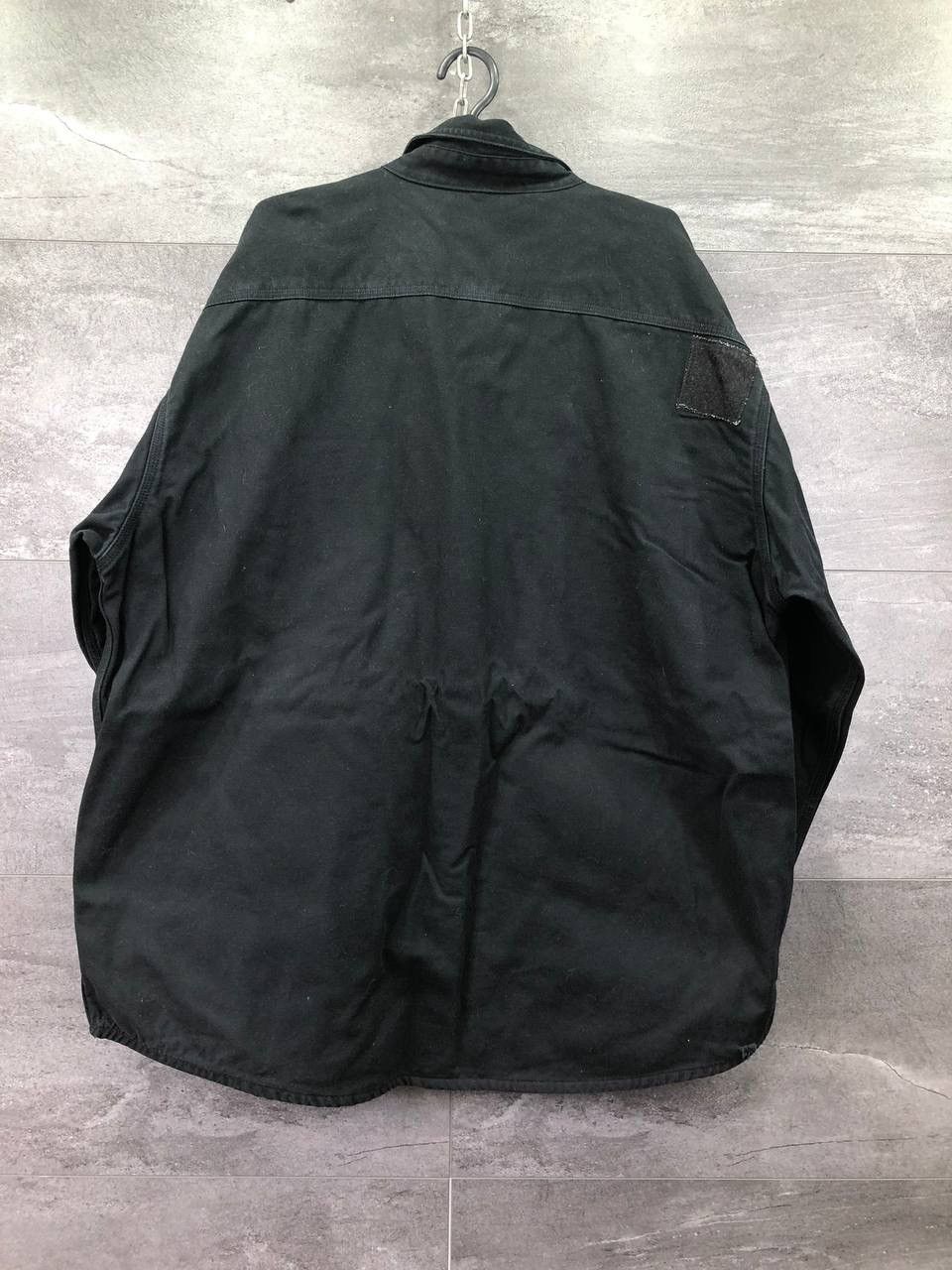 Carhartt Mens Vintage Carhartt Black Plaid Canvas Overshirt Jacket Size US XL / EU 56 / 4 - 6 Thumbnail