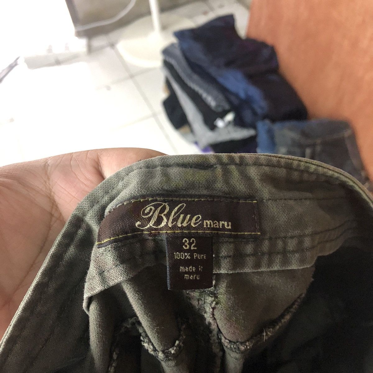 Japanese Brand CARGO PANTS 3D POCKET BAGGY BLUE MARU MULITPOCKET PANTS Size US 32 / EU 48 - 22 Thumbnail