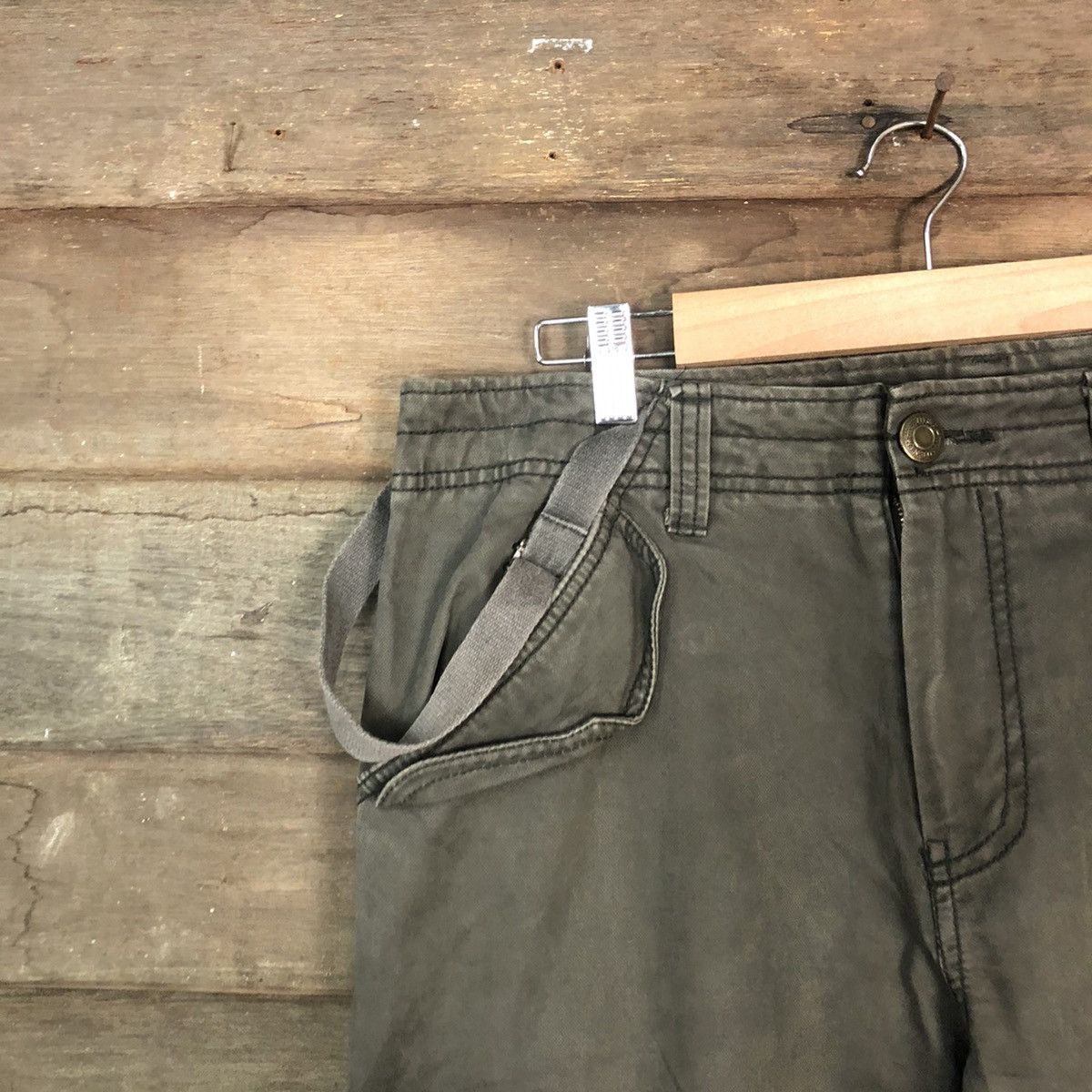 Japanese Brand CARGO PANTS 3D POCKET BAGGY BLUE MARU MULITPOCKET PANTS Size US 32 / EU 48 - 4 Thumbnail