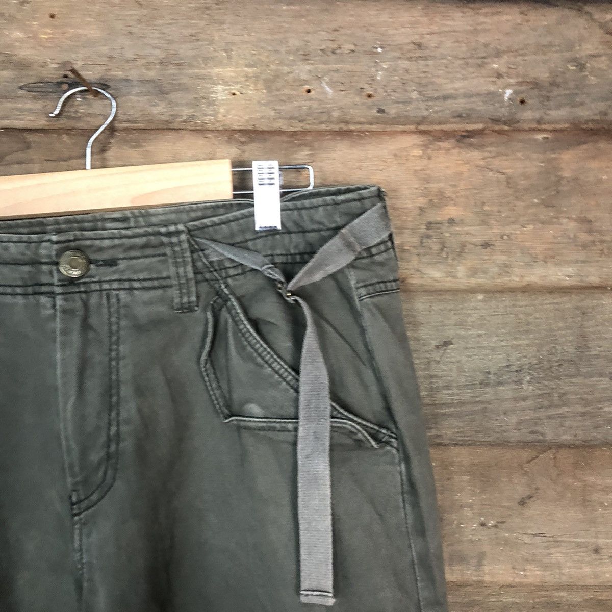 Japanese Brand CARGO PANTS 3D POCKET BAGGY BLUE MARU MULITPOCKET PANTS Size US 32 / EU 48 - 5 Thumbnail