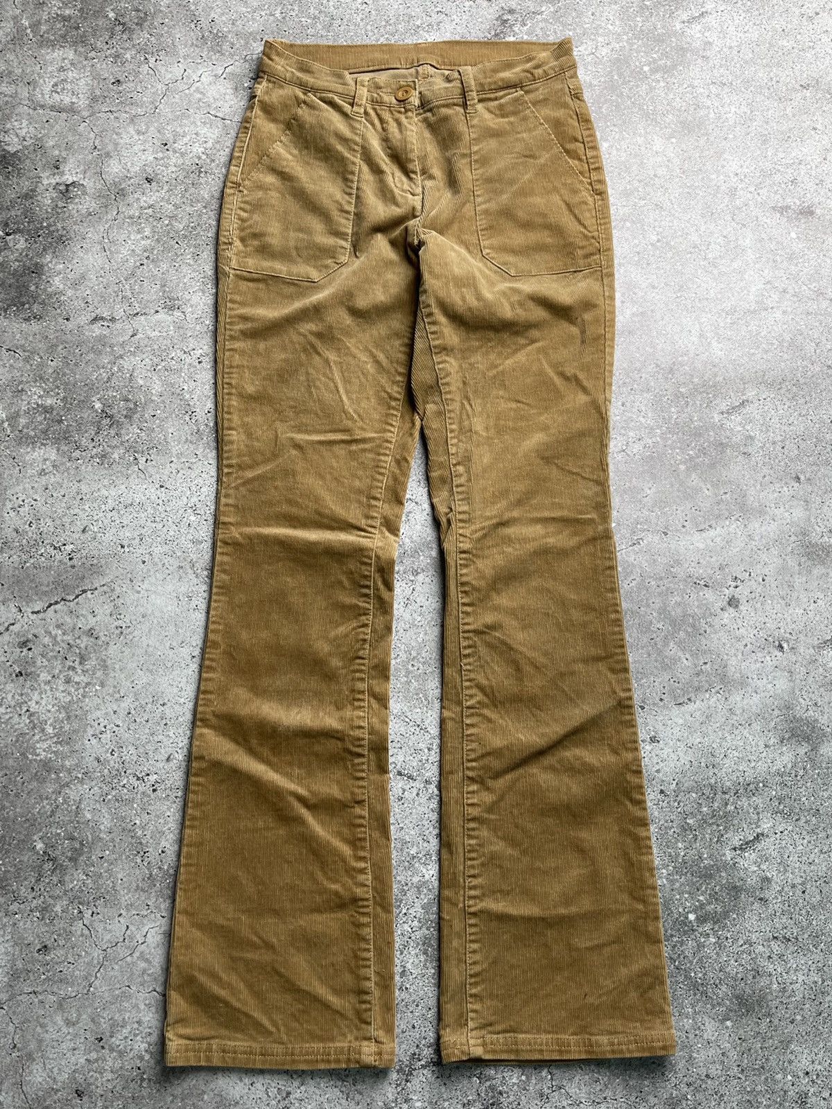 Japanese Brand Vintage Flared Corduroy Pants | Grailed