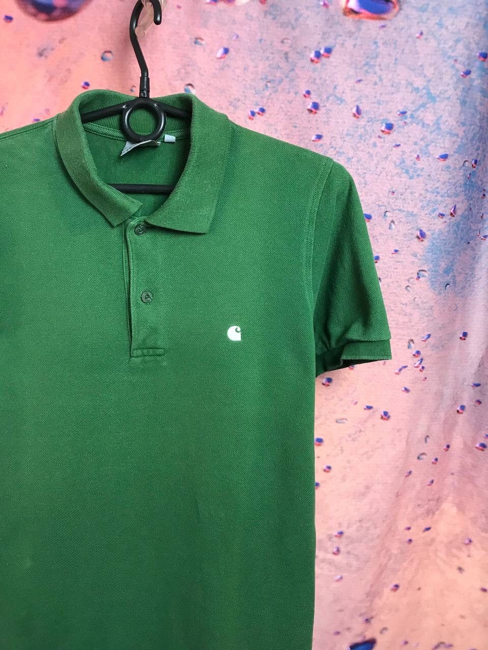 Carhartt × Vintage Vintage Carhartt streetwear polo tee Size US S / EU 44-46 / 1 - 1 Thumbnail