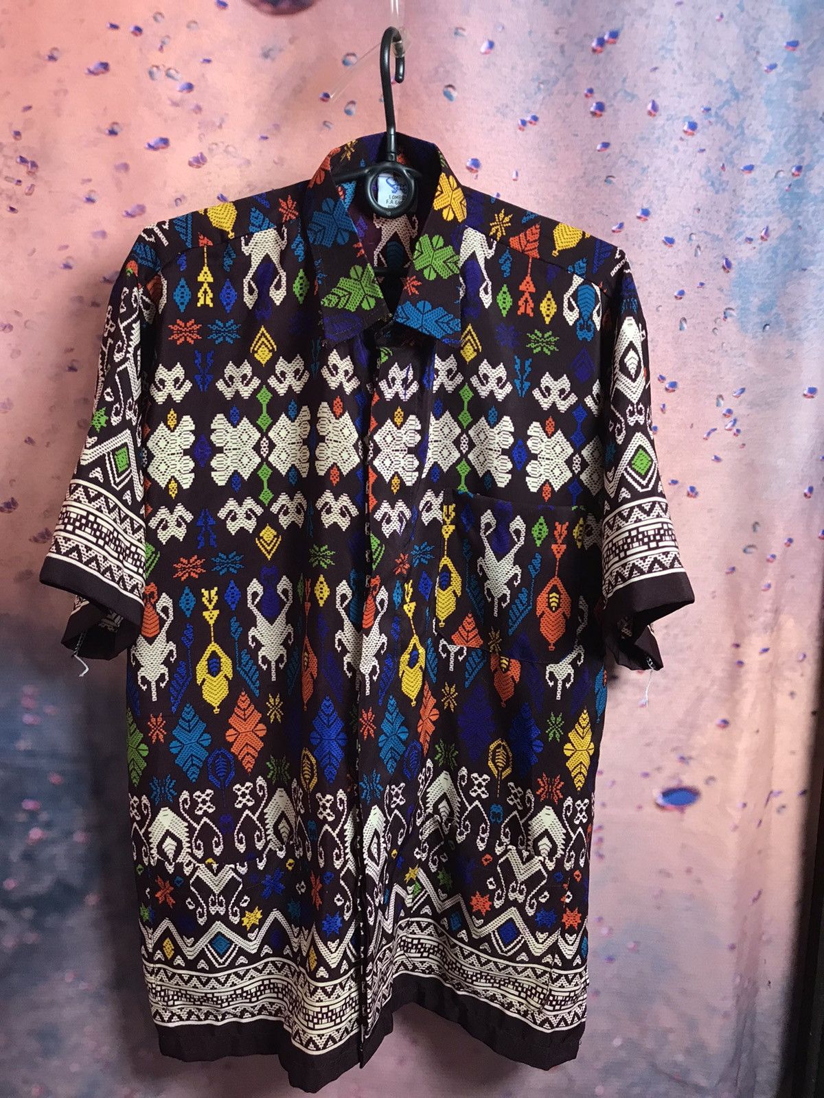 Vintage Vintage crazy streetwear shirt Size US L / EU 52-54 / 3 - 2 Thumbnail