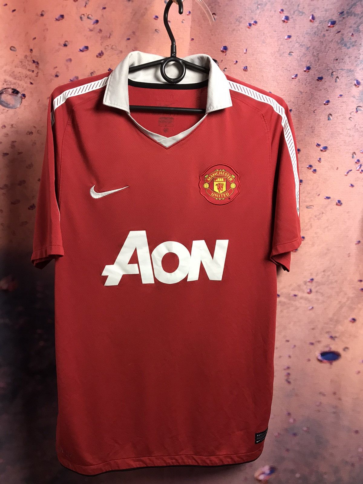 Vintage Manchester United aon soccer jersey Size US M / EU 48-50 / 2 - 2 Thumbnail