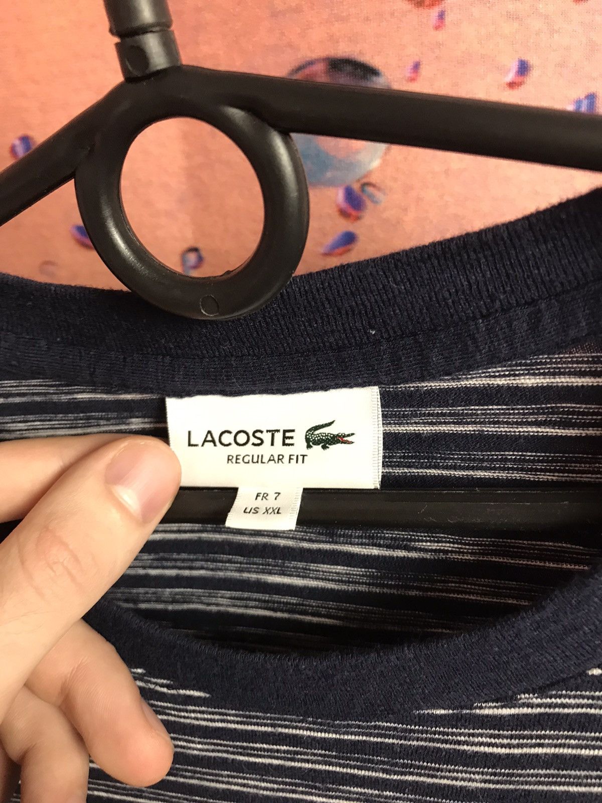 Lacoste Lacoste luxury streetwear tee Size US XL / EU 56 / 4 - 4 Thumbnail