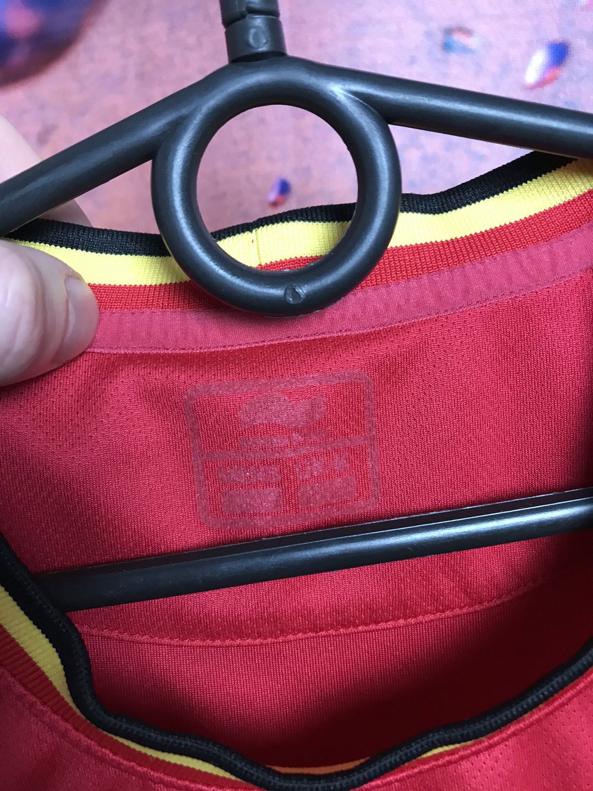 Vintage 2014/2015 Belgium Dembele Burrda home soccer jersey Size US S / EU 44-46 / 1 - 5 Thumbnail