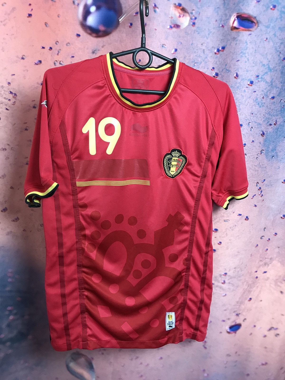 Vintage 2014/2015 Belgium Dembele Burrda home soccer jersey Size US S / EU 44-46 / 1 - 3 Thumbnail