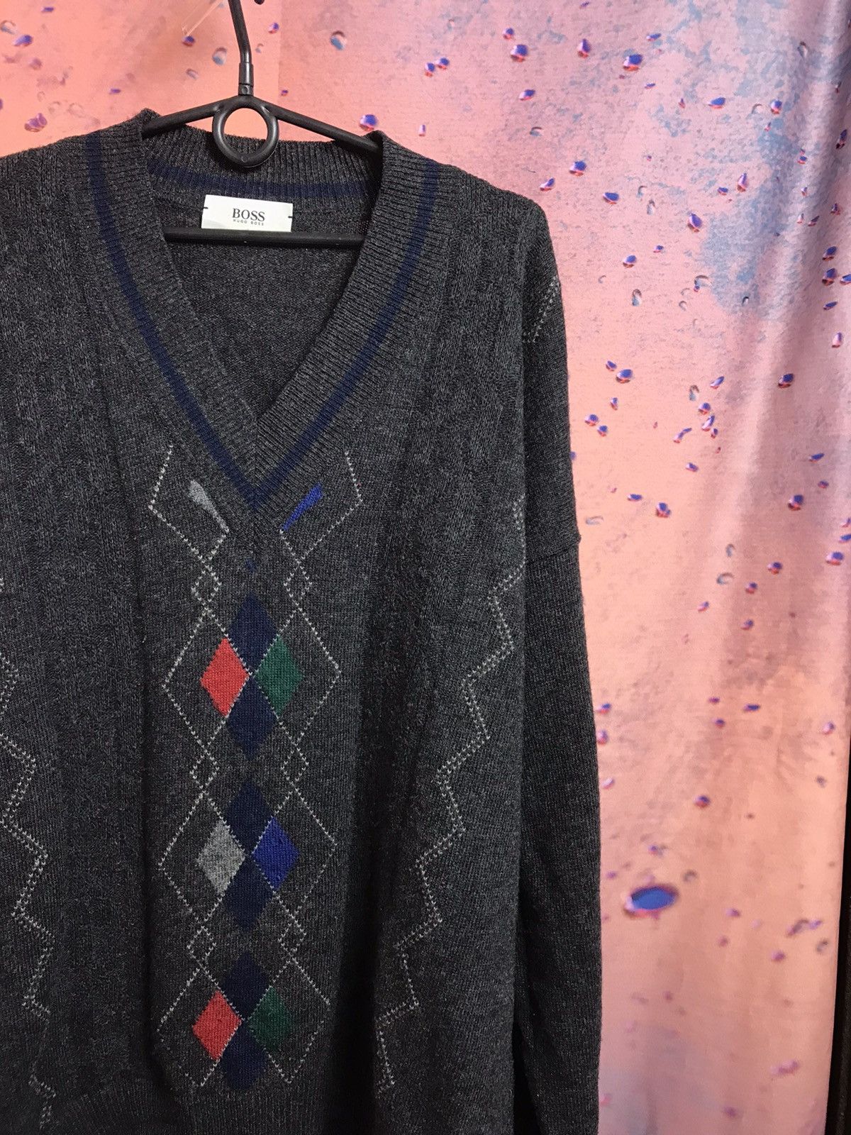 Hugo Boss × Vintage Vintage Hugo Boss Luxury sweater Size US XL / EU 56 / 4 - 1 Thumbnail