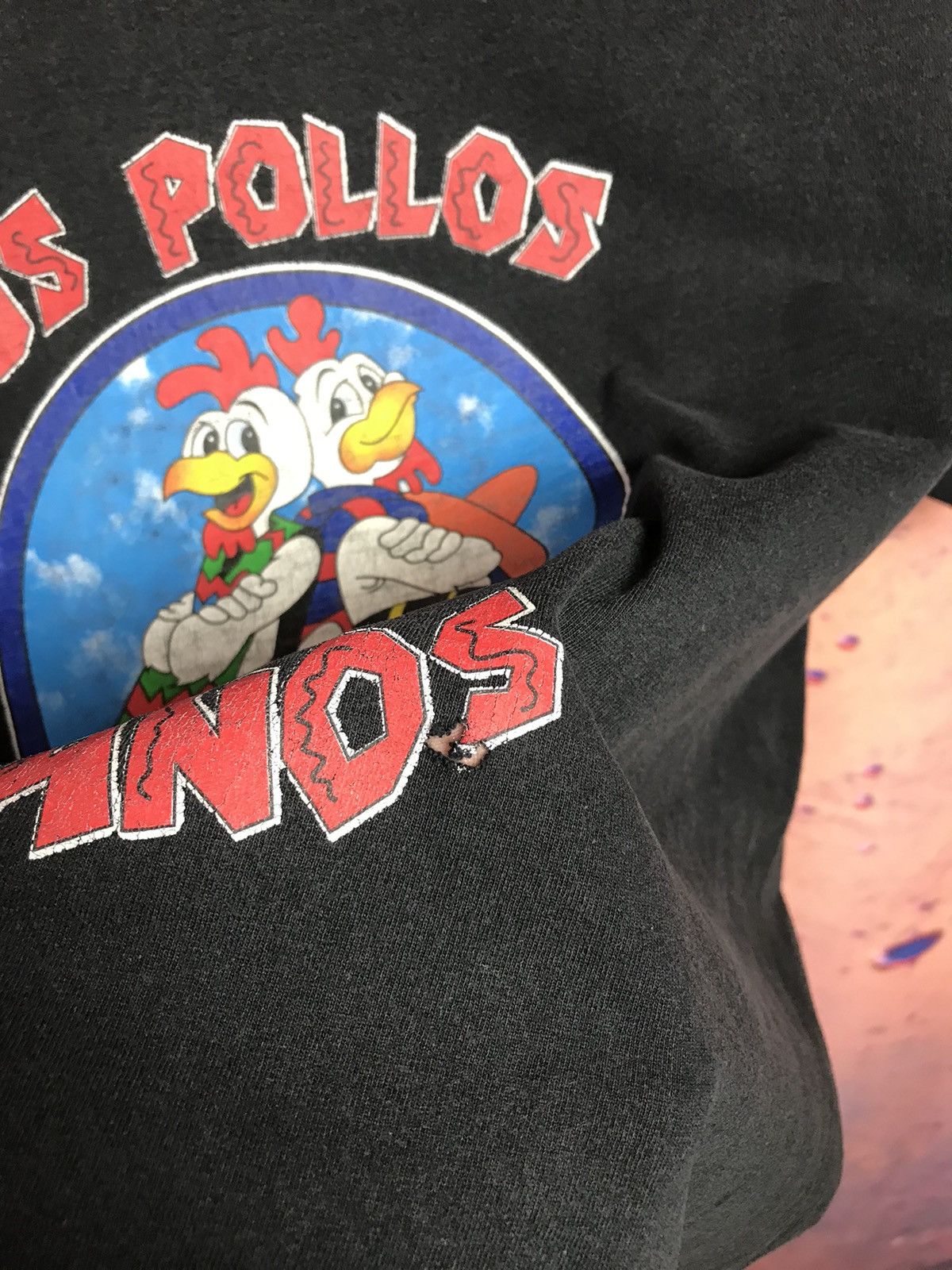 Vintage Vintage Los Polos Hermanos streetwear movie tee Size US L / EU 52-54 / 3 - 4 Thumbnail