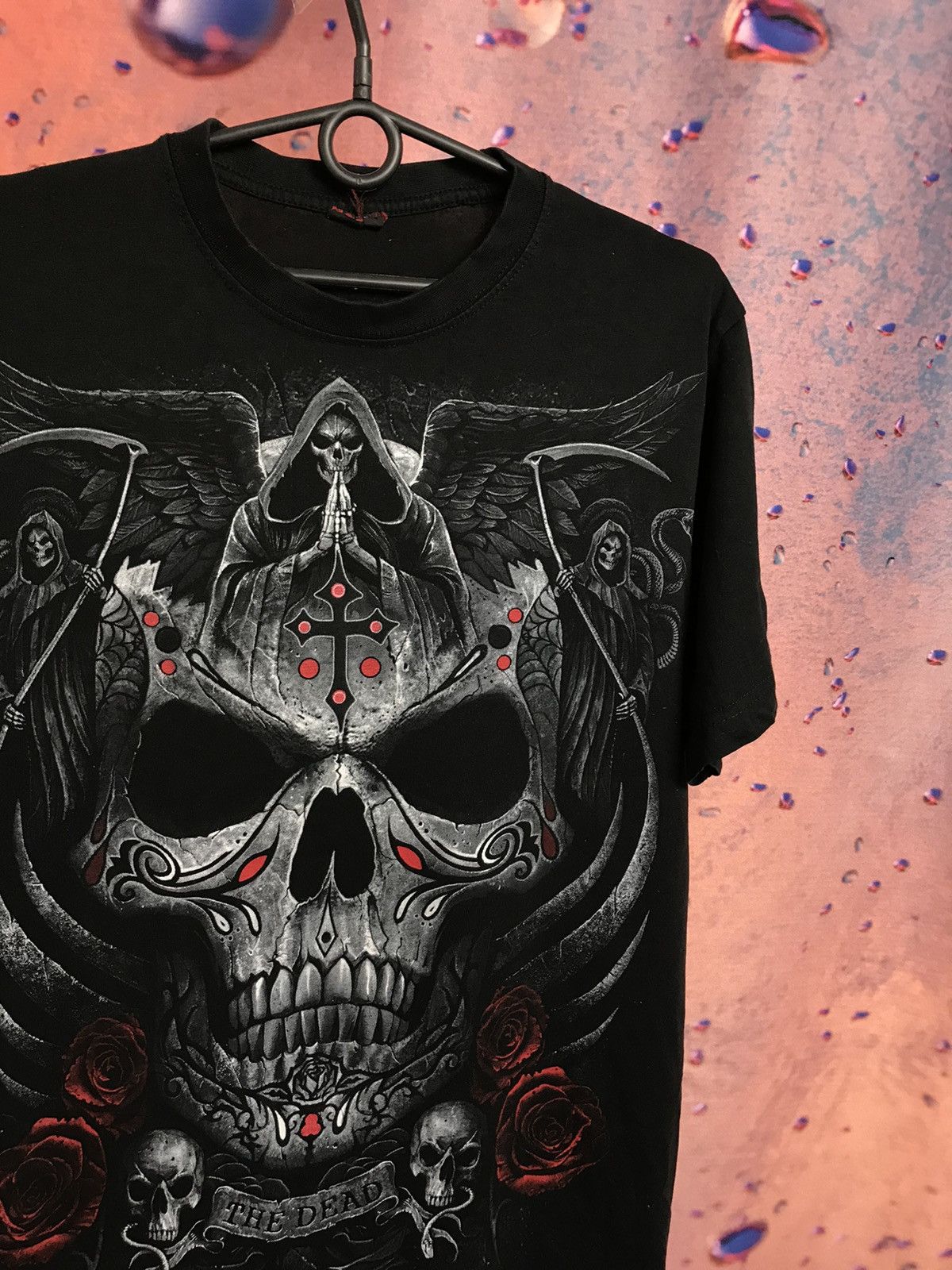 Band Tees Vintage Skull skeleton logo band streetwear tee Size US M / EU 48-50 / 2 - 1 Thumbnail