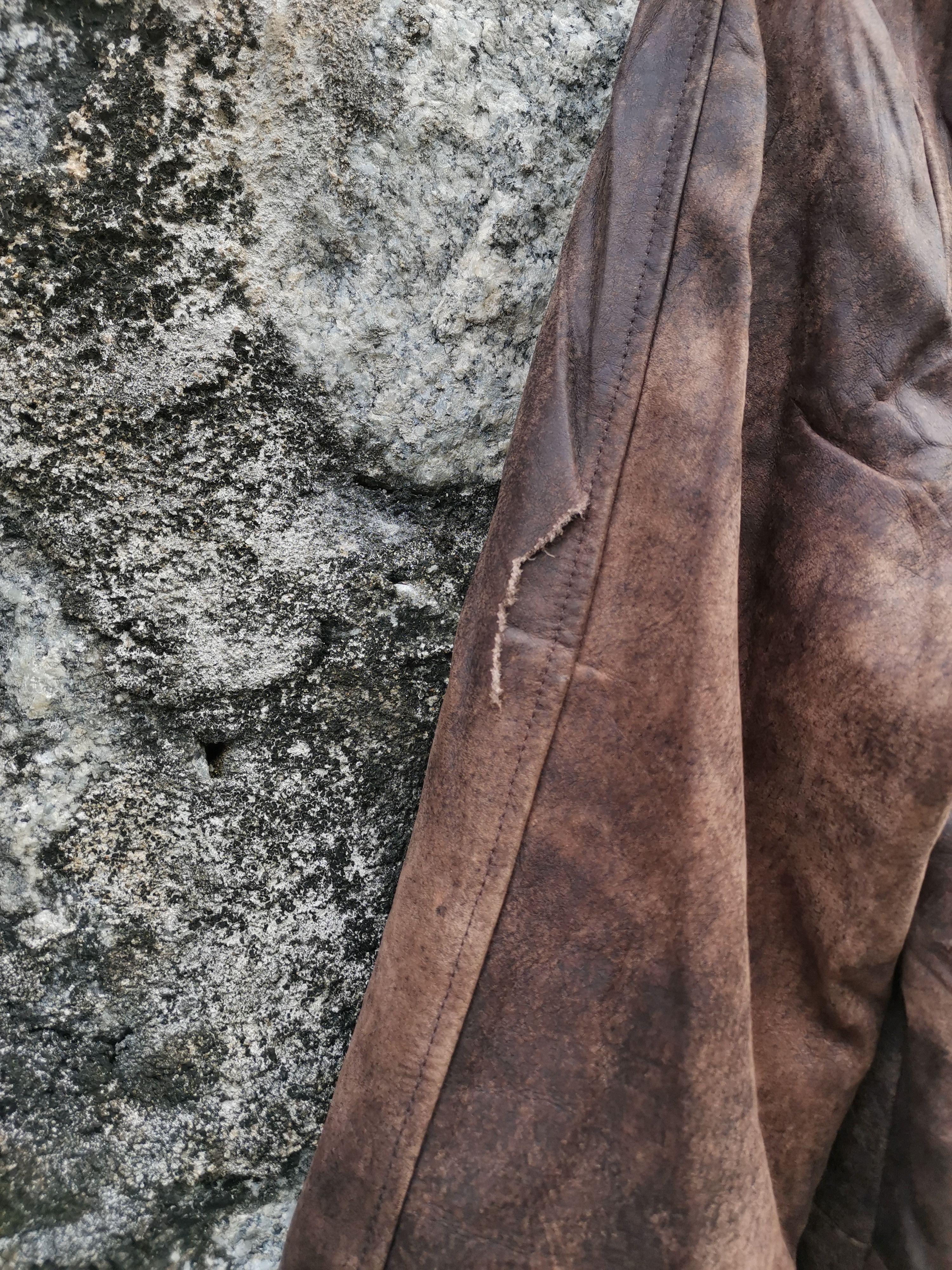 Coach Coach Leather Jacket Brown Distressed Size US M / EU 48-50 / 2 - 4 Thumbnail