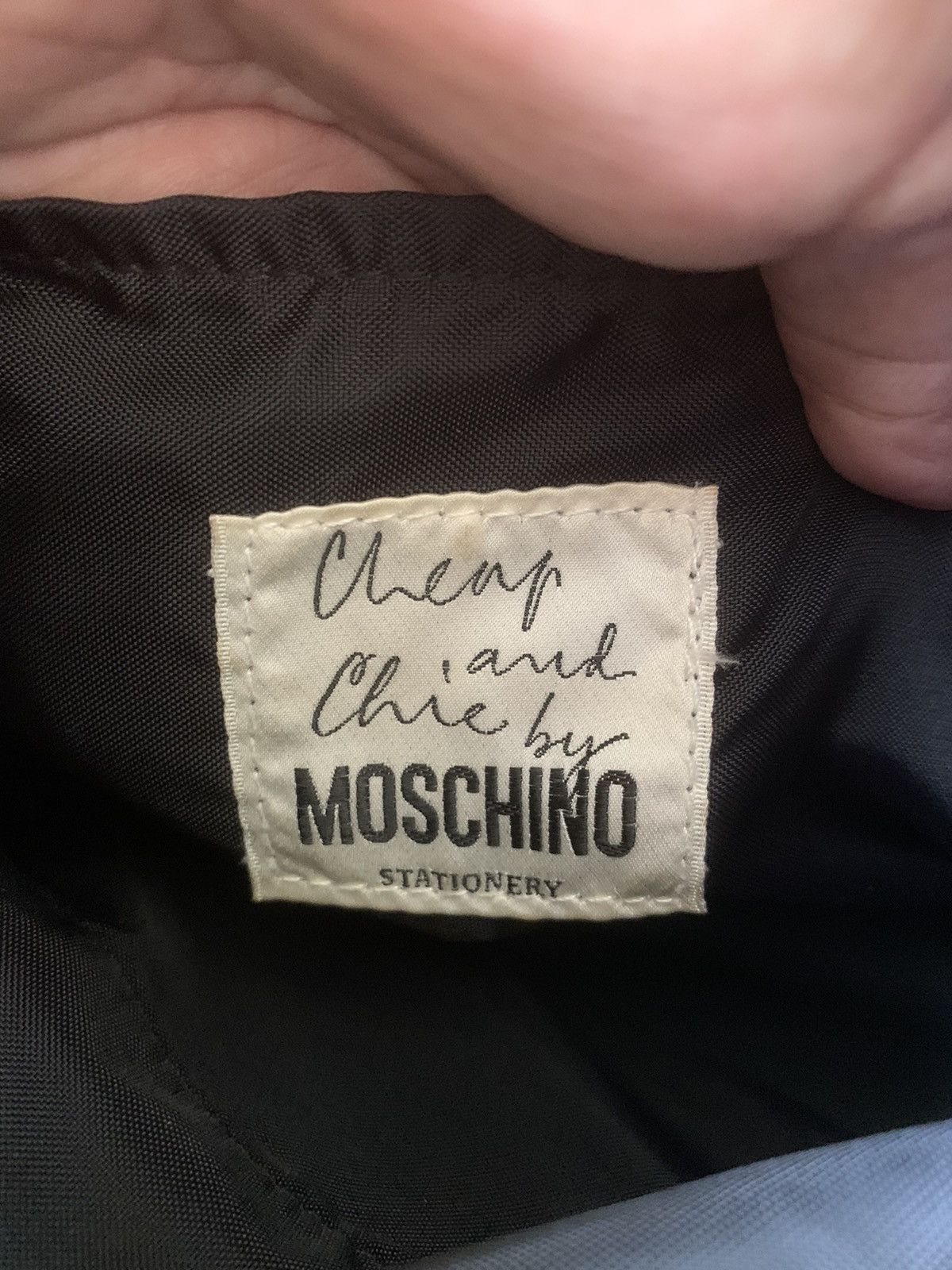 Moschino × Vintage ❤️‍🔥SENDOFFERS❤️‍🔥 Authentic Moschino Backpack Bag Size ONE SIZE - 8 Thumbnail