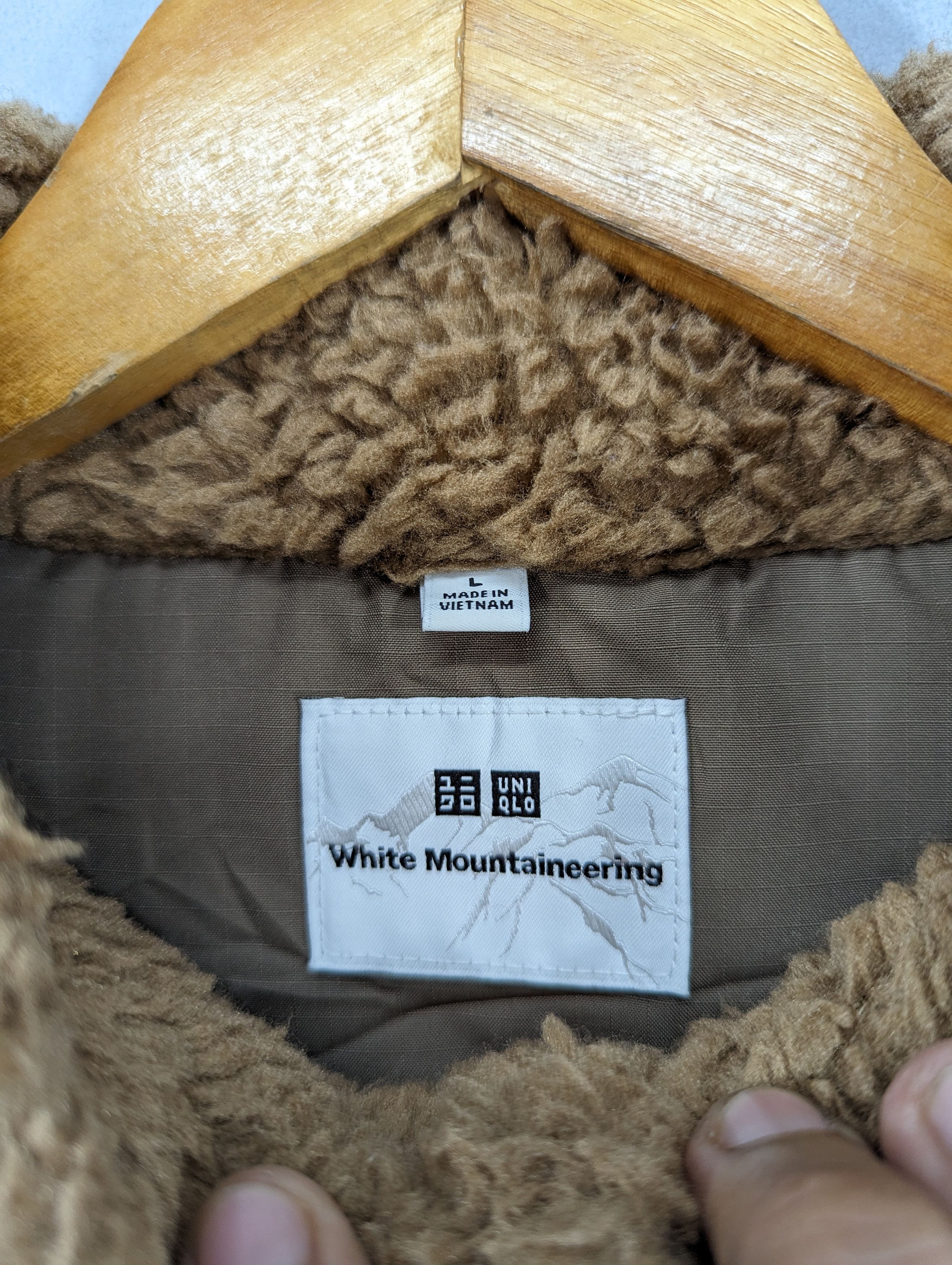 Japanese Brand × Uniqlo × White Mountaineering 🔥RARE🔥White Mountaineering By Uniqlo Deep Pile Jacket Size US L / EU 52-54 / 3 - 7 Thumbnail