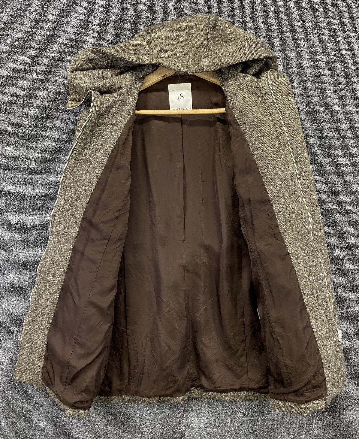Issey Miyake Vintage Issey Miyake Sunao Kuwahara Wool Coat Jacket Size M / US 6-8 / IT 42-44 - 6 Thumbnail