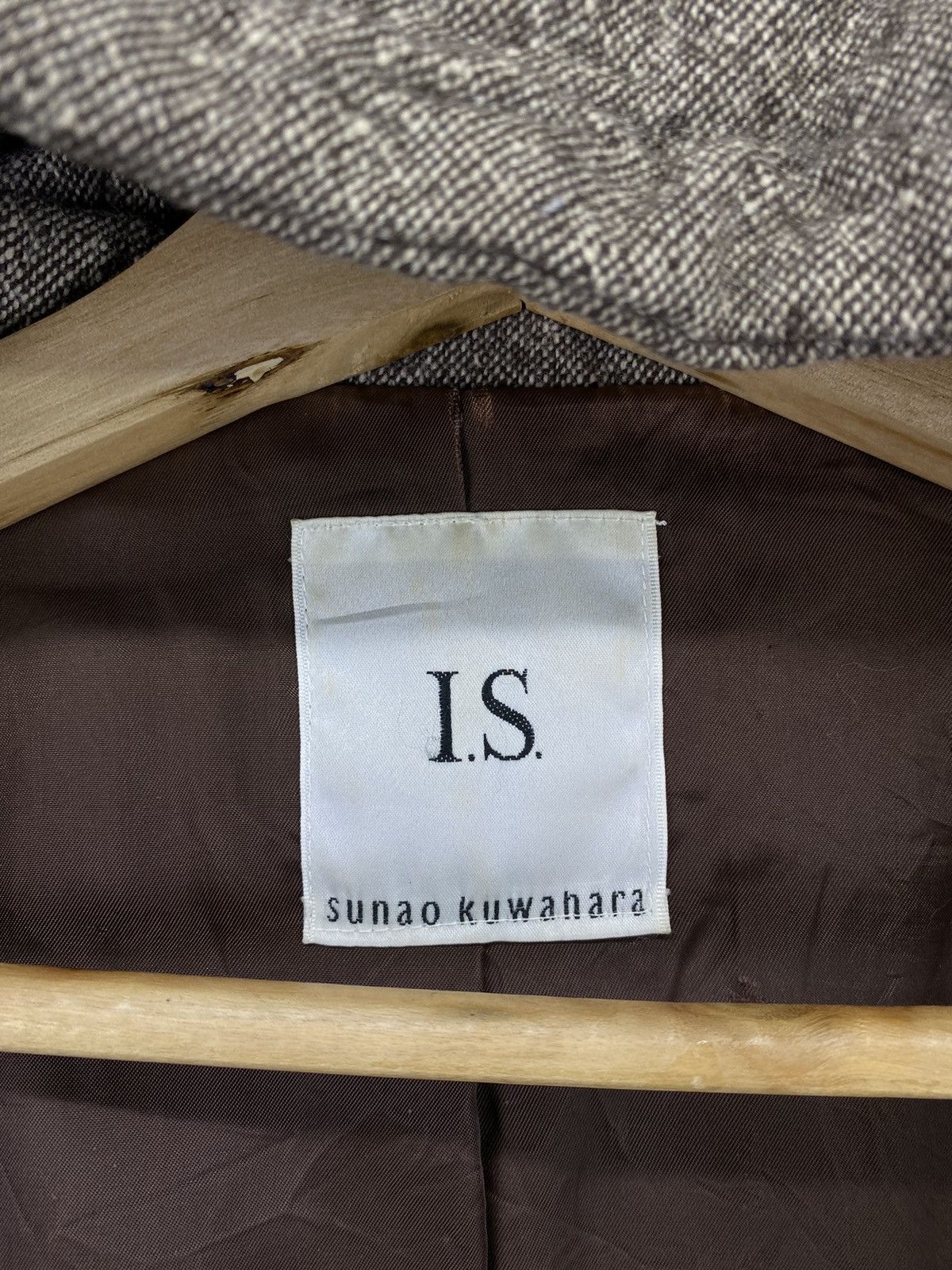 Issey Miyake Vintage Issey Miyake Sunao Kuwahara Wool Coat Jacket Size M / US 6-8 / IT 42-44 - 7 Thumbnail