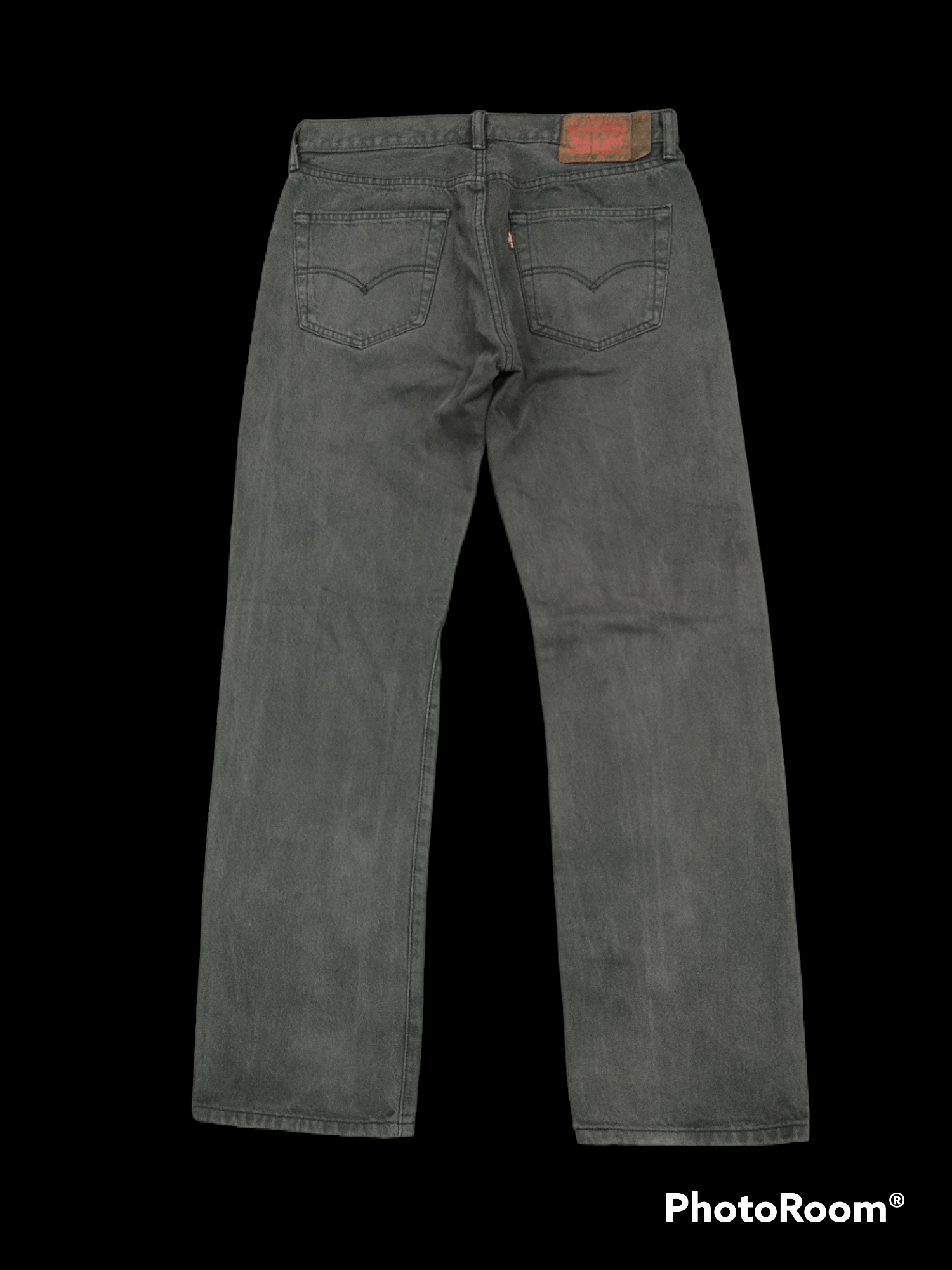 Levi's Vintage Clothing VINTAGE 2000s LEVIS 501 BLACK FADED DENIM PANTS Size US 30 / EU 46 - 2 Thumbnail