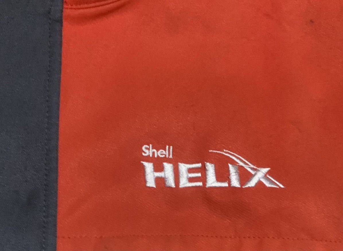 Ferrari Vintage 90s Ferrari Shell Helix Workwear Jacket Size US L / EU 52-54 / 3 - 4 Thumbnail