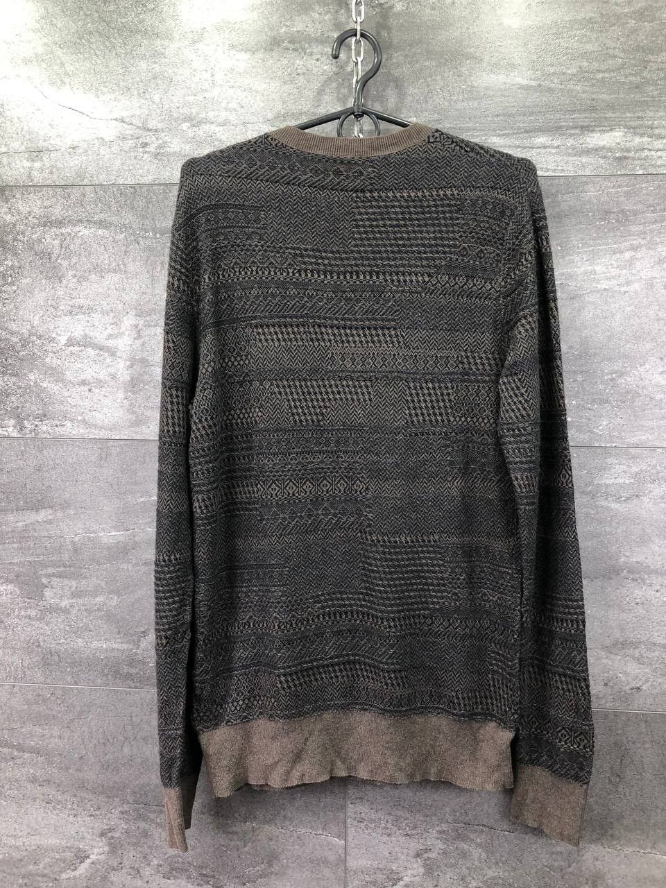 Allsaints Mens Allsaints Sweatshirt Geometric Slim Size US XS / EU 42 / 0 - 11 Thumbnail