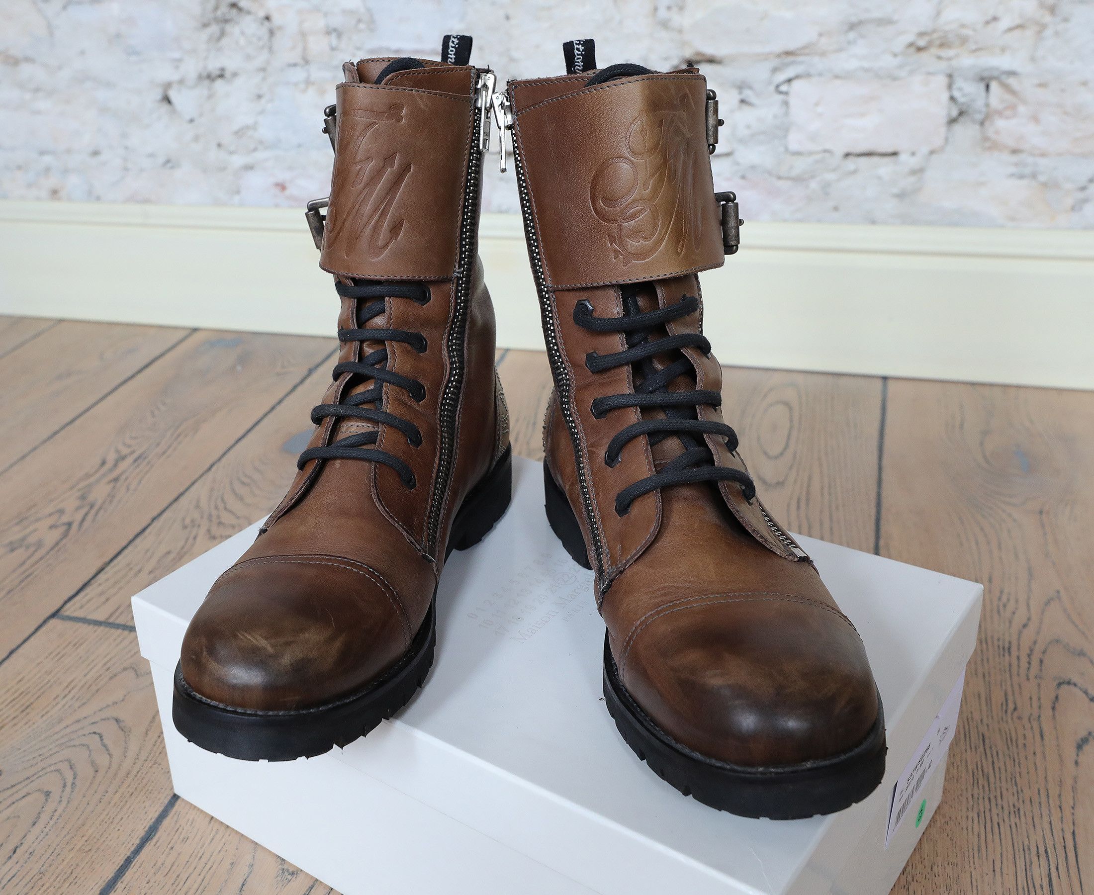 Frankie Morello RARE FRANKIE MORELLO COMBAT BOOTS Size US 9 / EU 42 - 3 Thumbnail