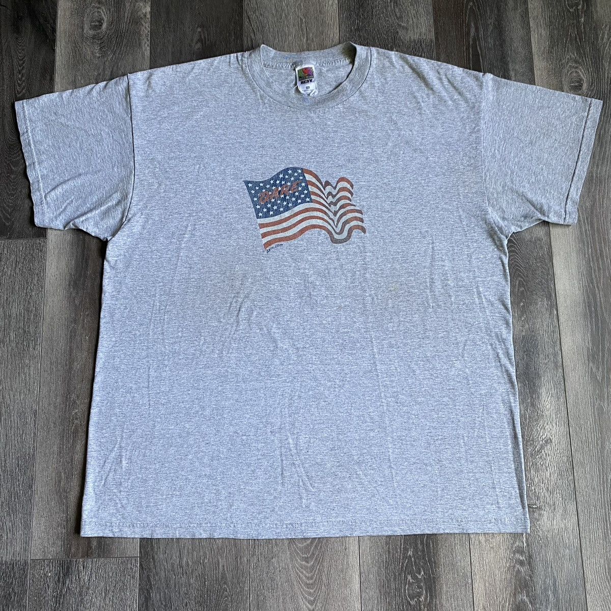 D.A.R.E Vintage 2000s DARE Drug Resistance American Flag Logo Tee Size US XXL / EU 58 / 5 - 2 Thumbnail