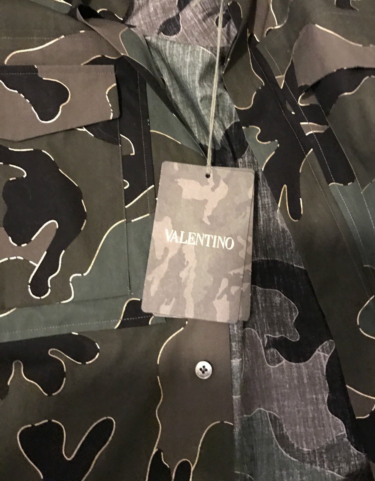 Valentino Valentino Green Multi Camo-print Size US M / EU 48-50 / 2 - 3 Thumbnail