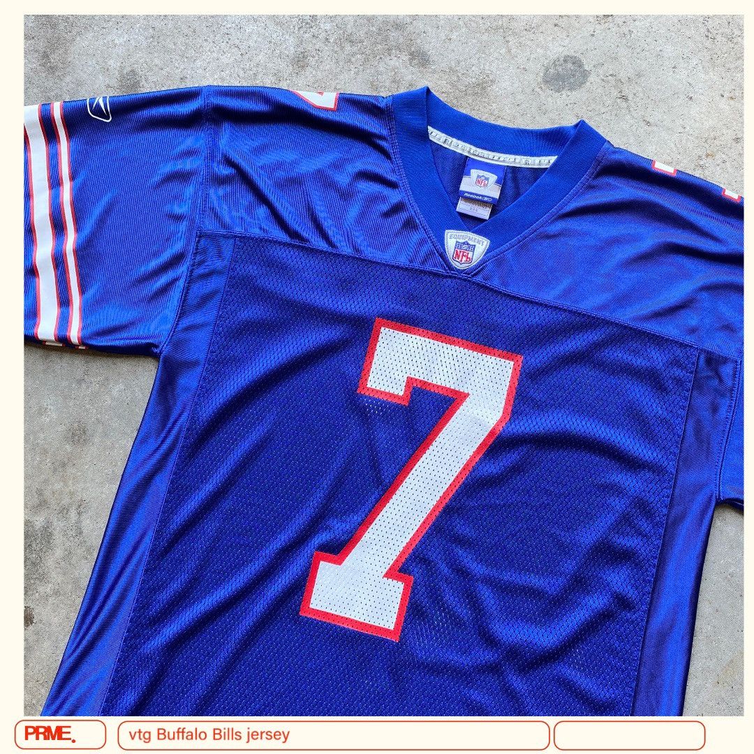 Reebok vintage Y2K NFL REEBOK BUFFALO BILLS Losman spellout jersey Size US XL / EU 56 / 4 - 6 Thumbnail