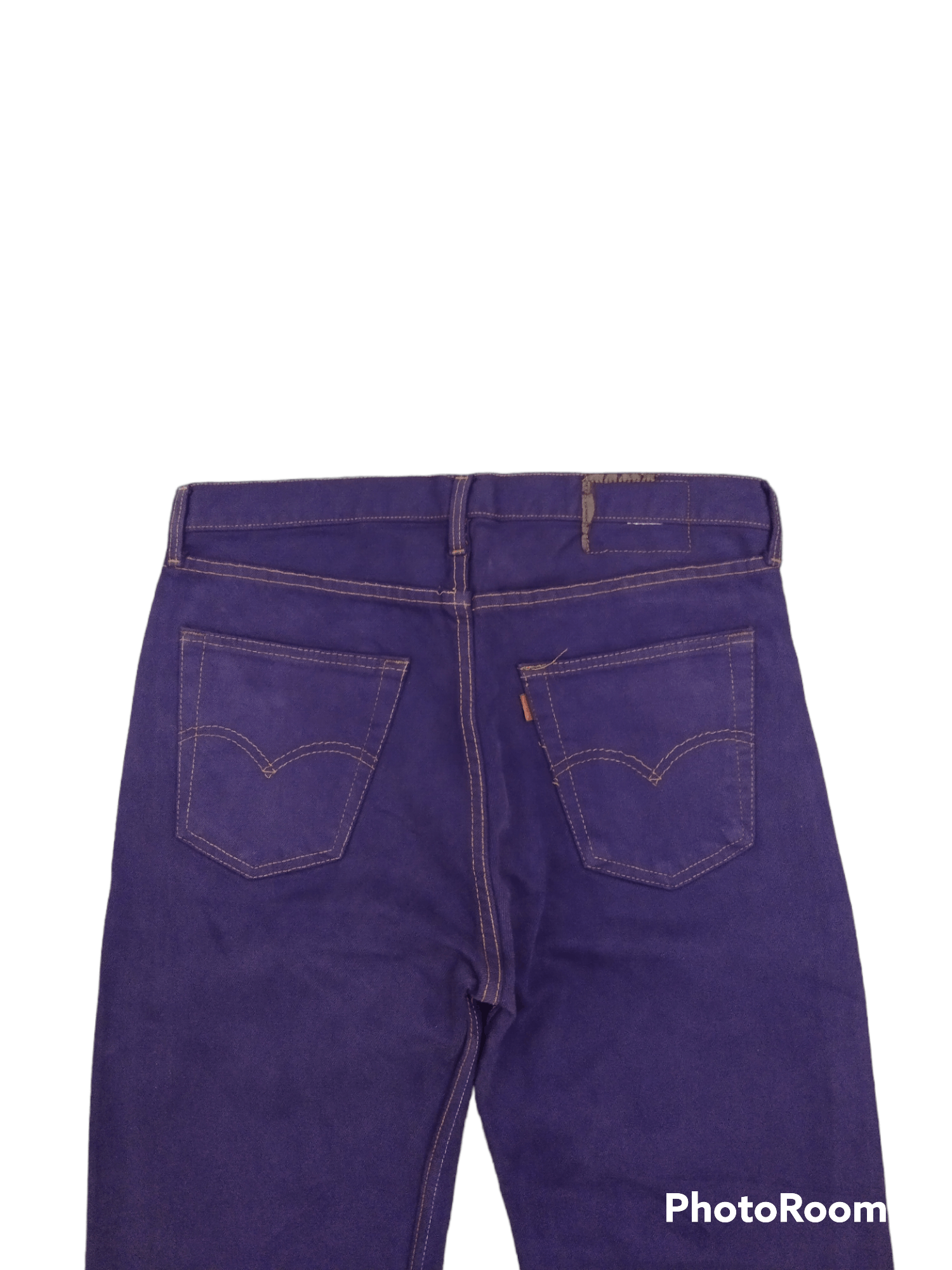 Levi's Vintage Clothing 90s LEVIS 501 PURPLE DENIM PANTS Size US 31 - 4 Thumbnail