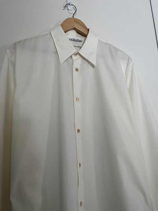 Acne Studios Acne Studios classic white shirt | Grailed