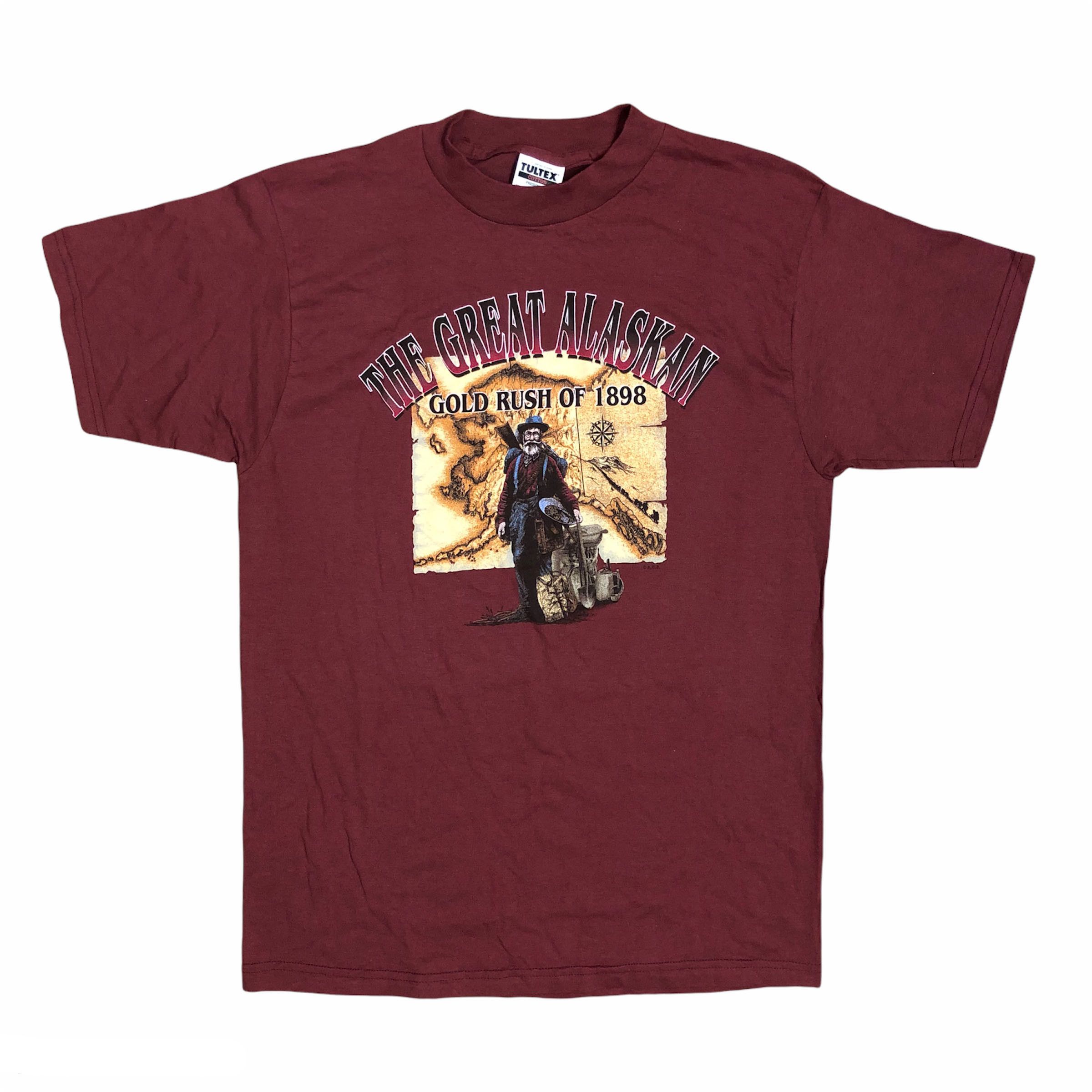 Tultex 90s Alaska Vintage Art Tee Tultex Vintage Animal Tee Size US L / EU 52-54 / 3 - 2 Thumbnail