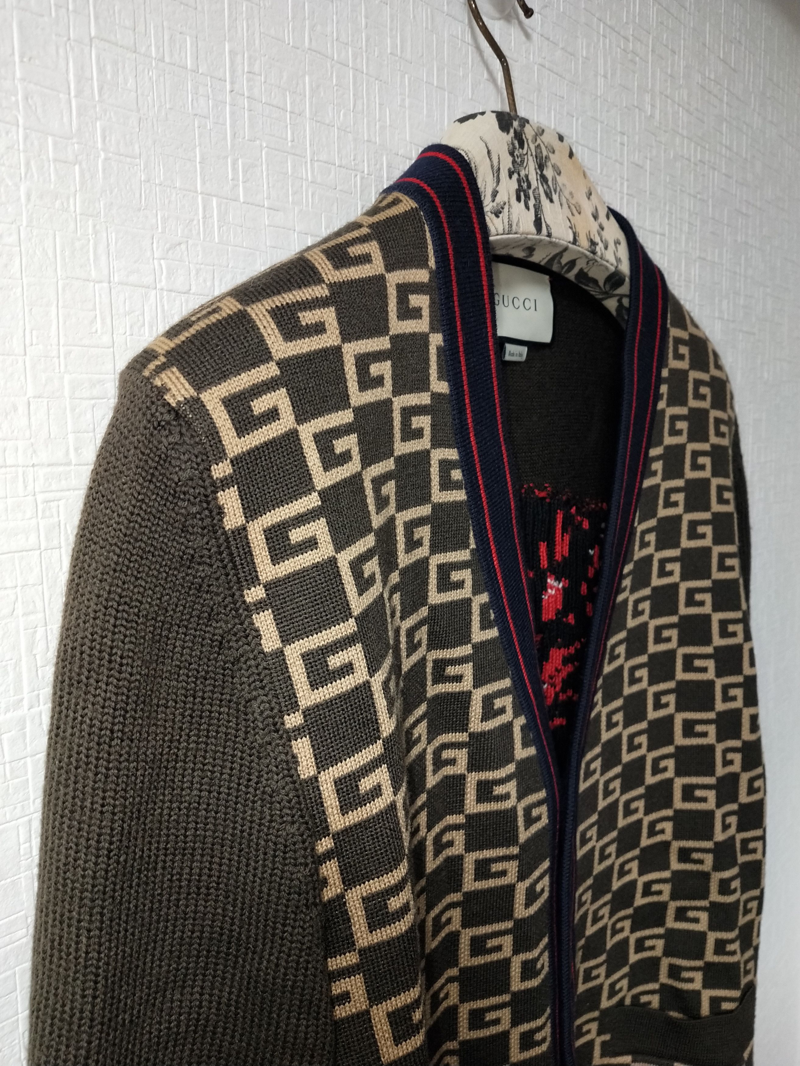 Gucci GG Print Tiger Cardigan Size US S / EU 44-46 / 1 - 3 Thumbnail