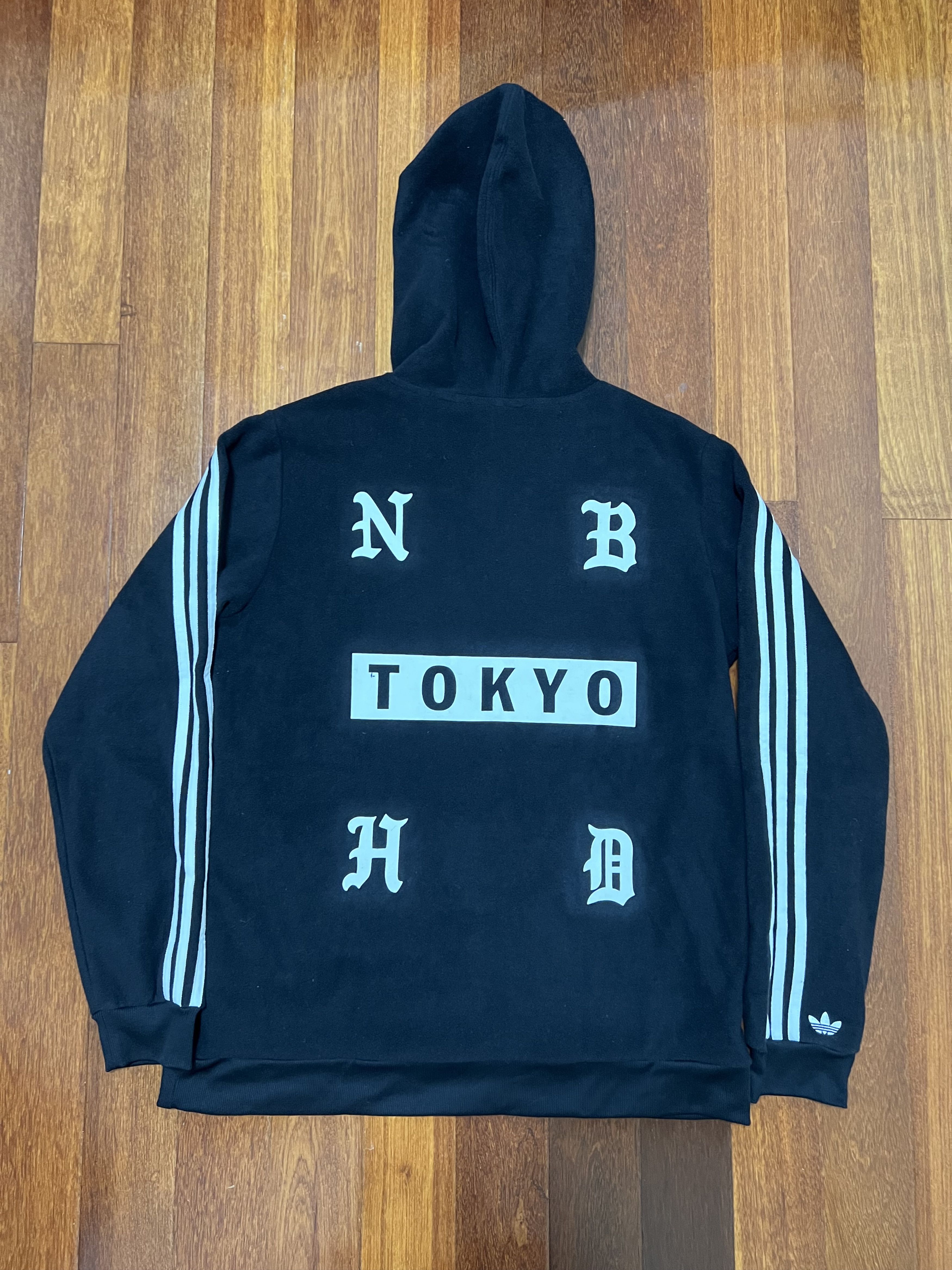 Adidas × Neighborhood 💚 FW18 Neighborhood x Adidas Tokyo Fleece Hoodie NEW Size US L / EU 52-54 / 3 - 4 Thumbnail