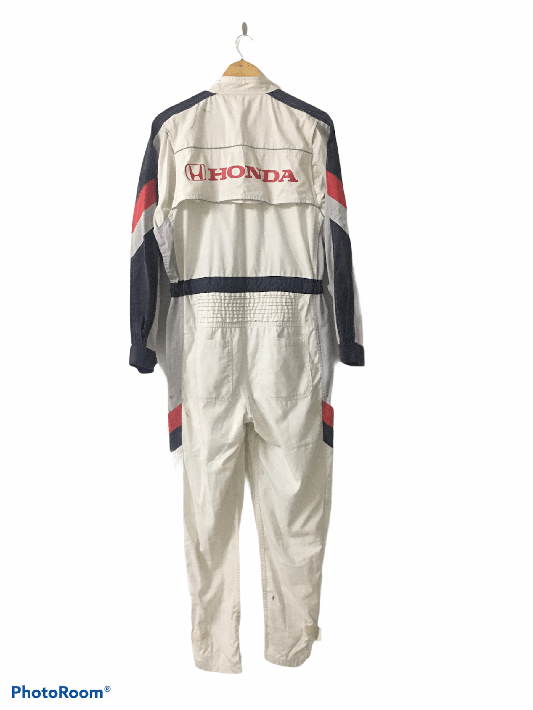 Honda × Japanese Brand × Vintage Rare Vintage Honda Coverall / Workers / Made in Japan Size US 32 / EU 48 - 1 Thumbnail